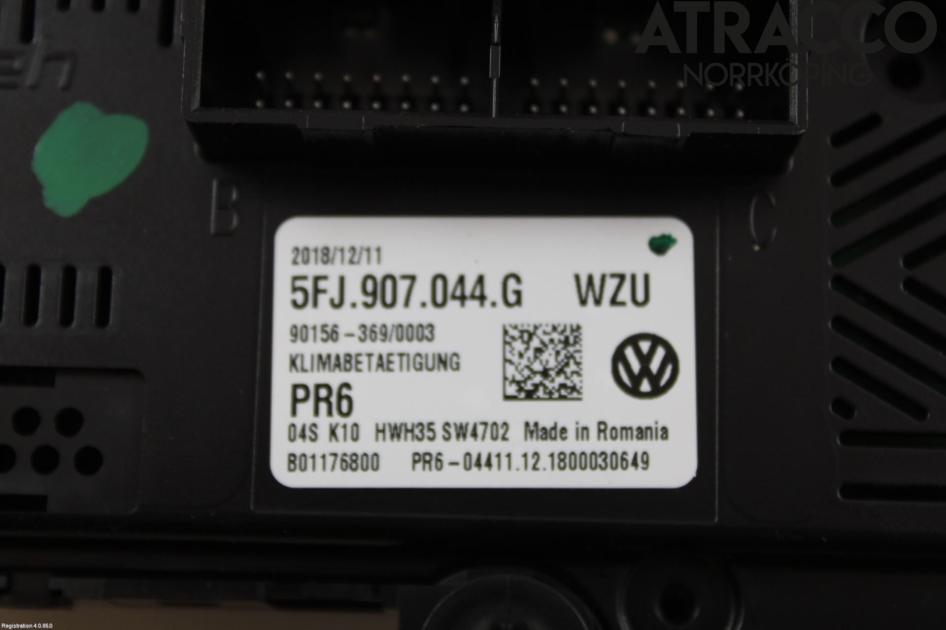 Seat TARRACO 19- Varmeapparat Panel(Regulering)