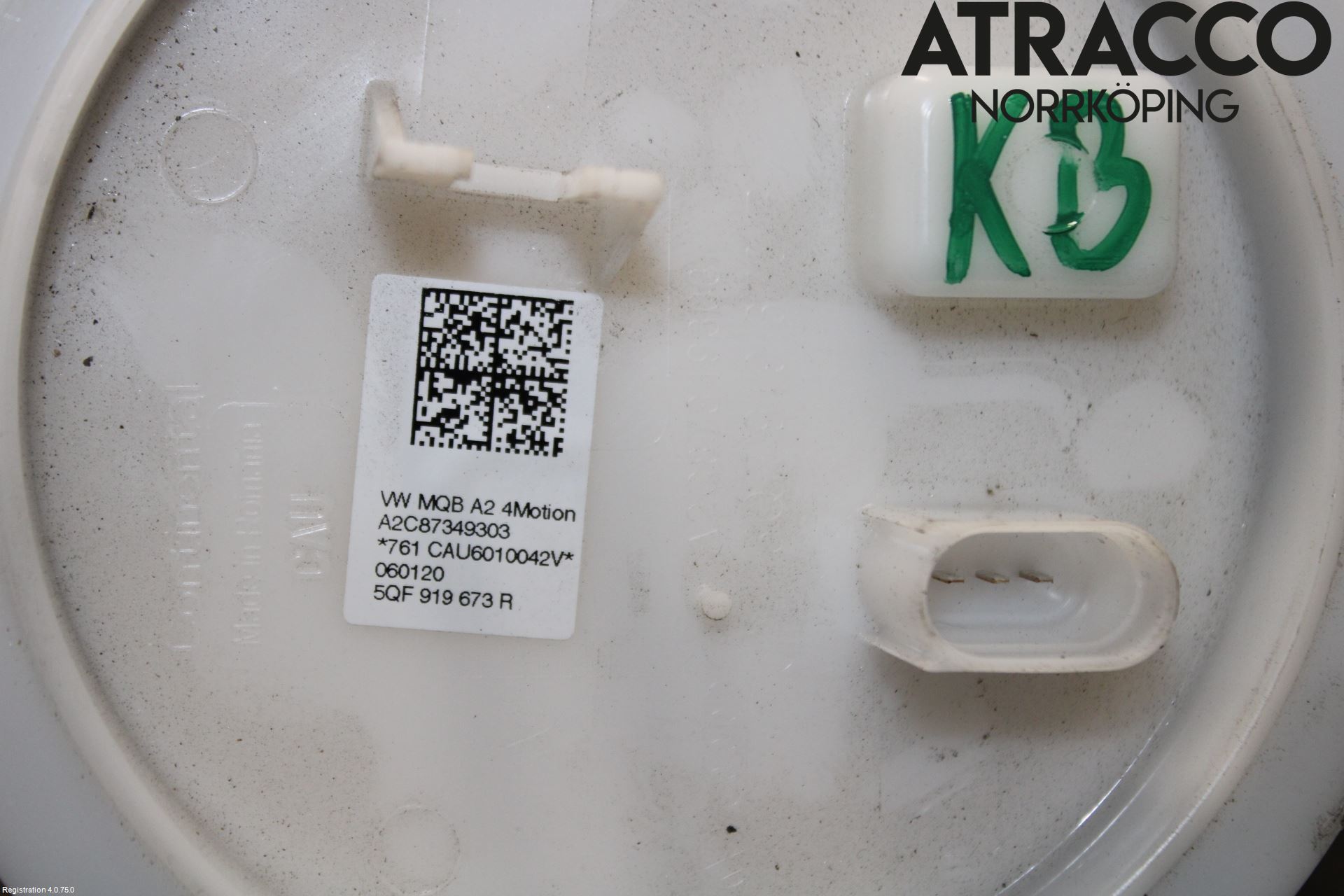 Volkswagen VW TIGUAN 16-24 Giver Drivstofftank