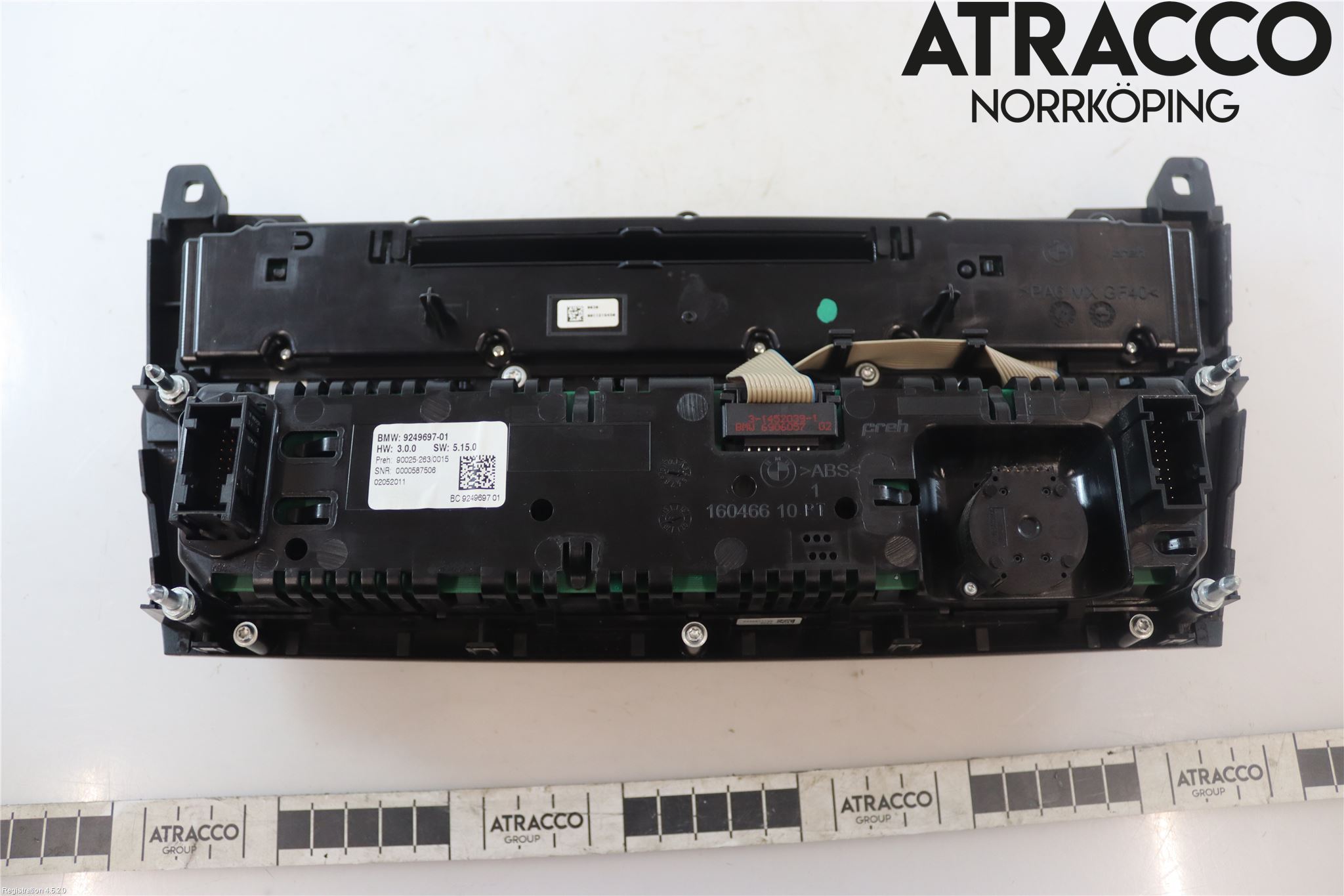 BMW 5 F10/F11/F18 09-17 Varmeapparat Panel(Regulering)