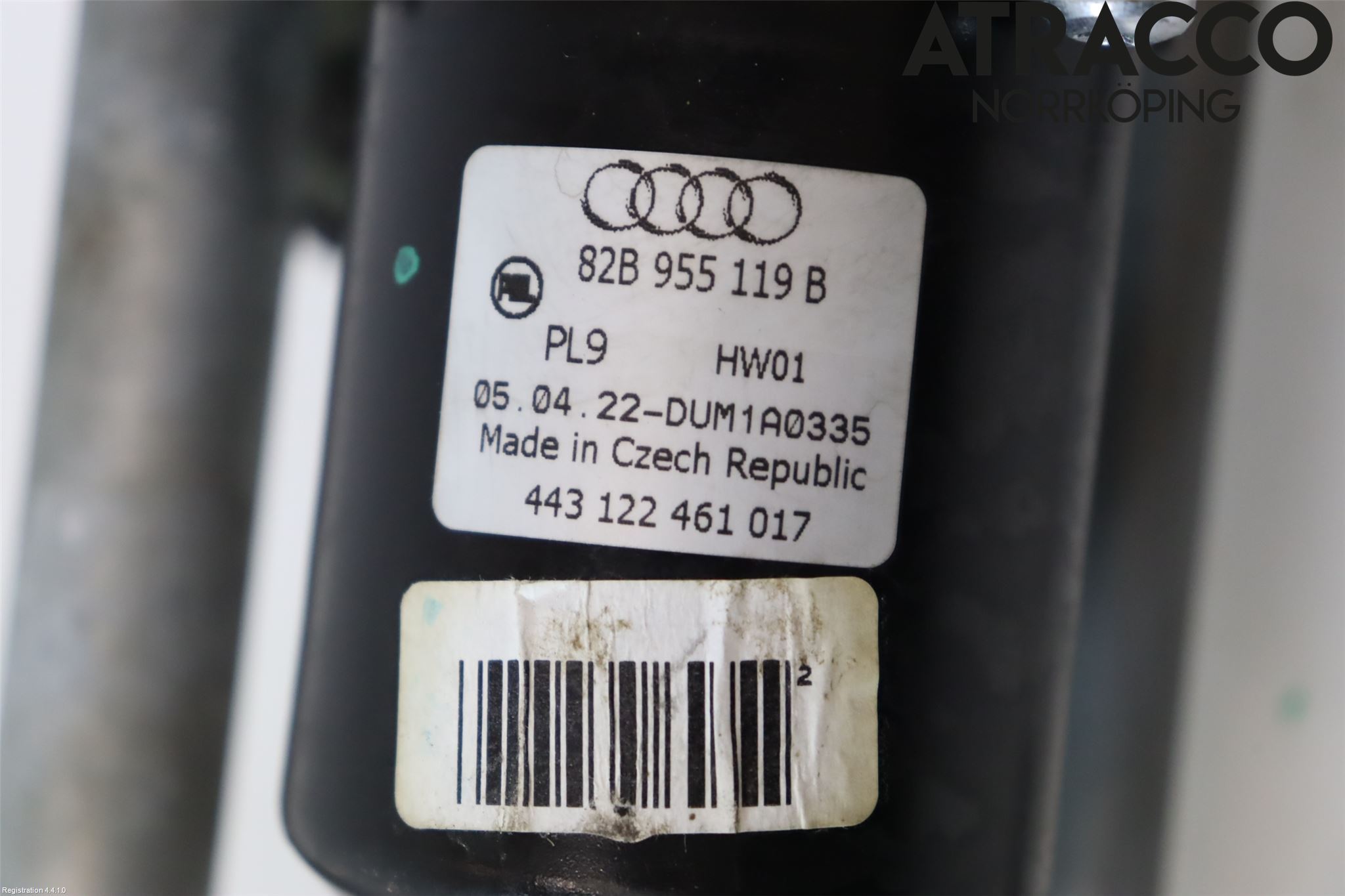 Audi A1 19- Viskeroverføring Frontrute