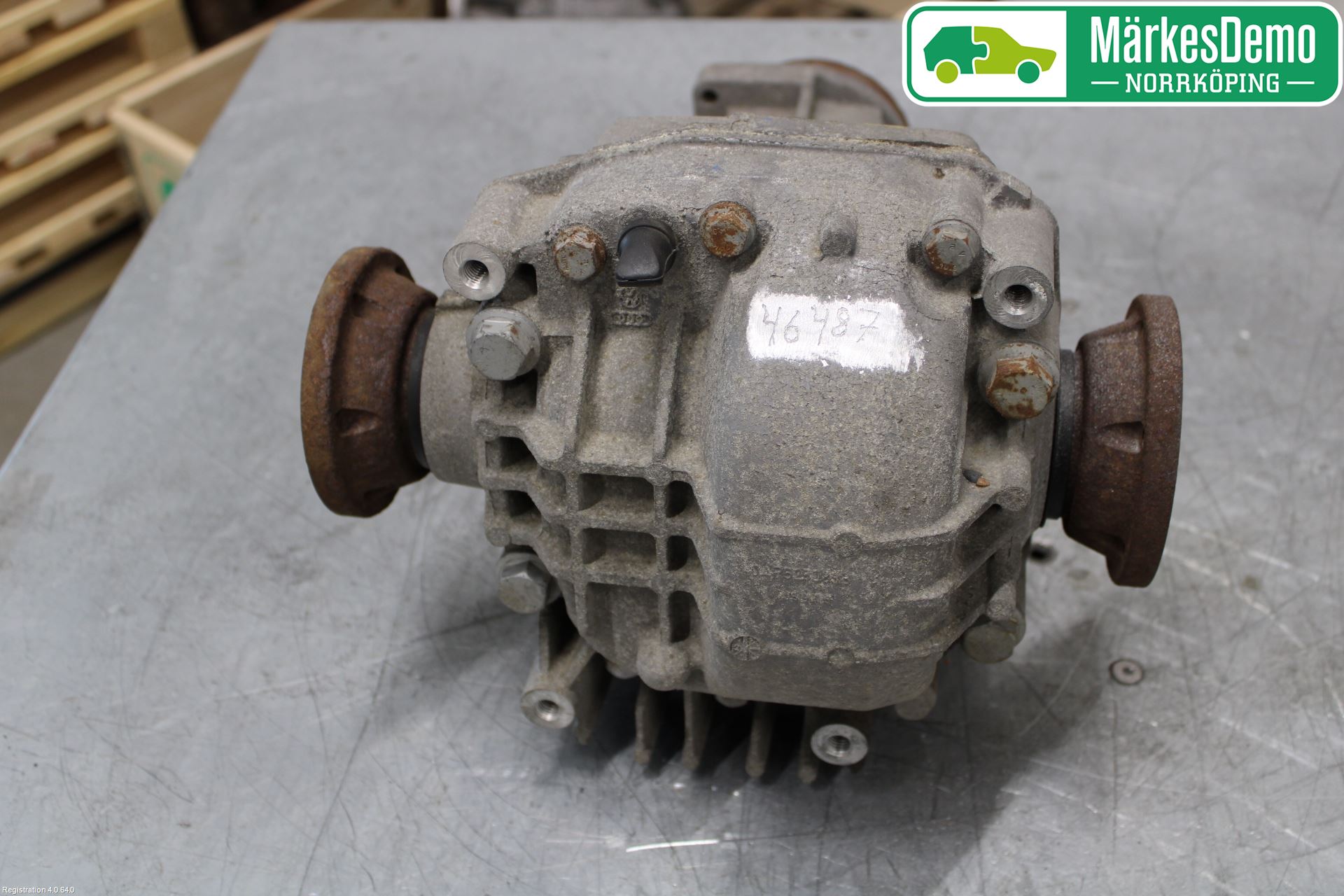 Audi Q5 09-16 Bakaksel Kardang Bak -Diff
