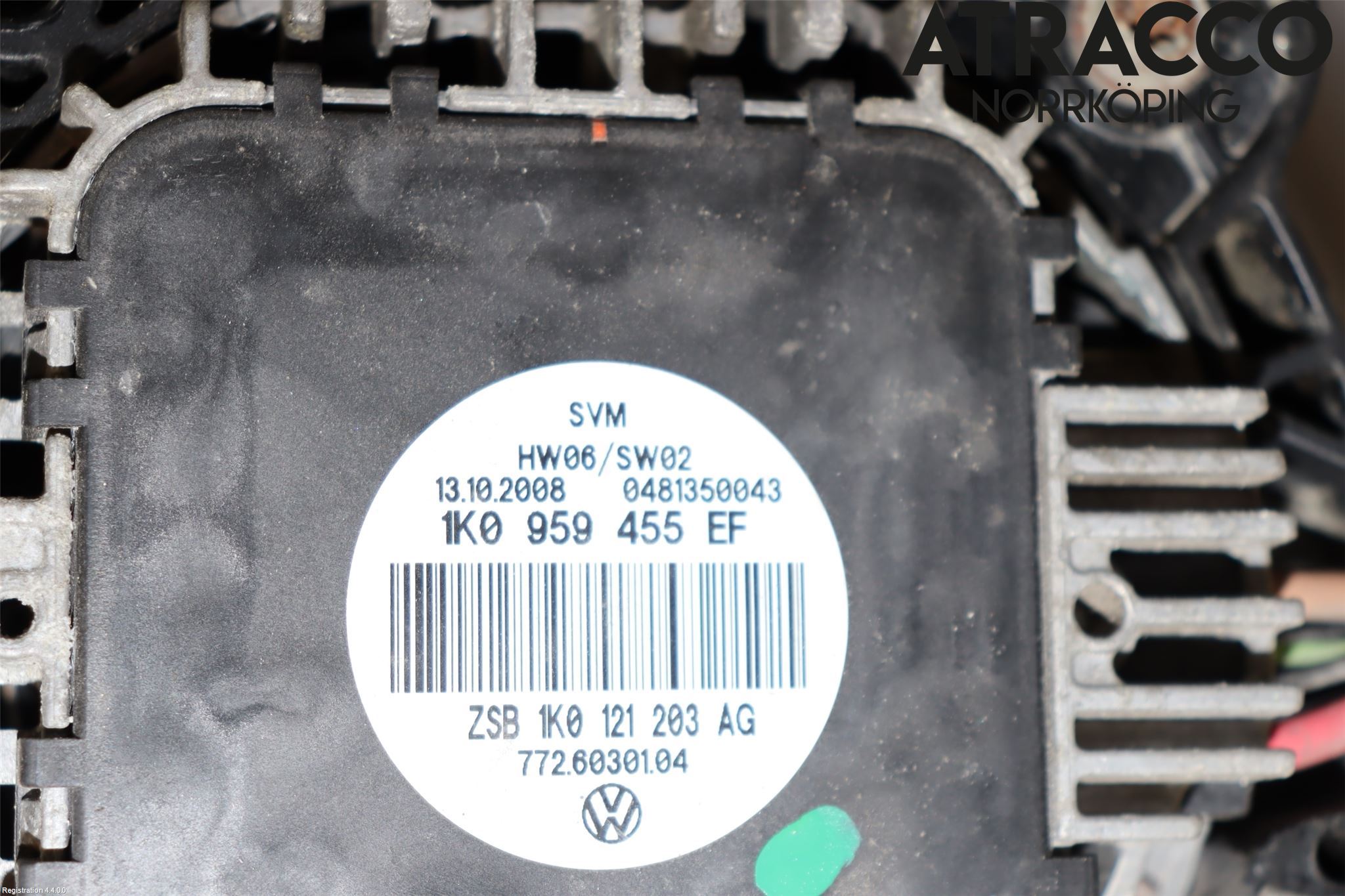 Volkswagen VW GOLF V 04-09 Kjølevifte Elektrisk