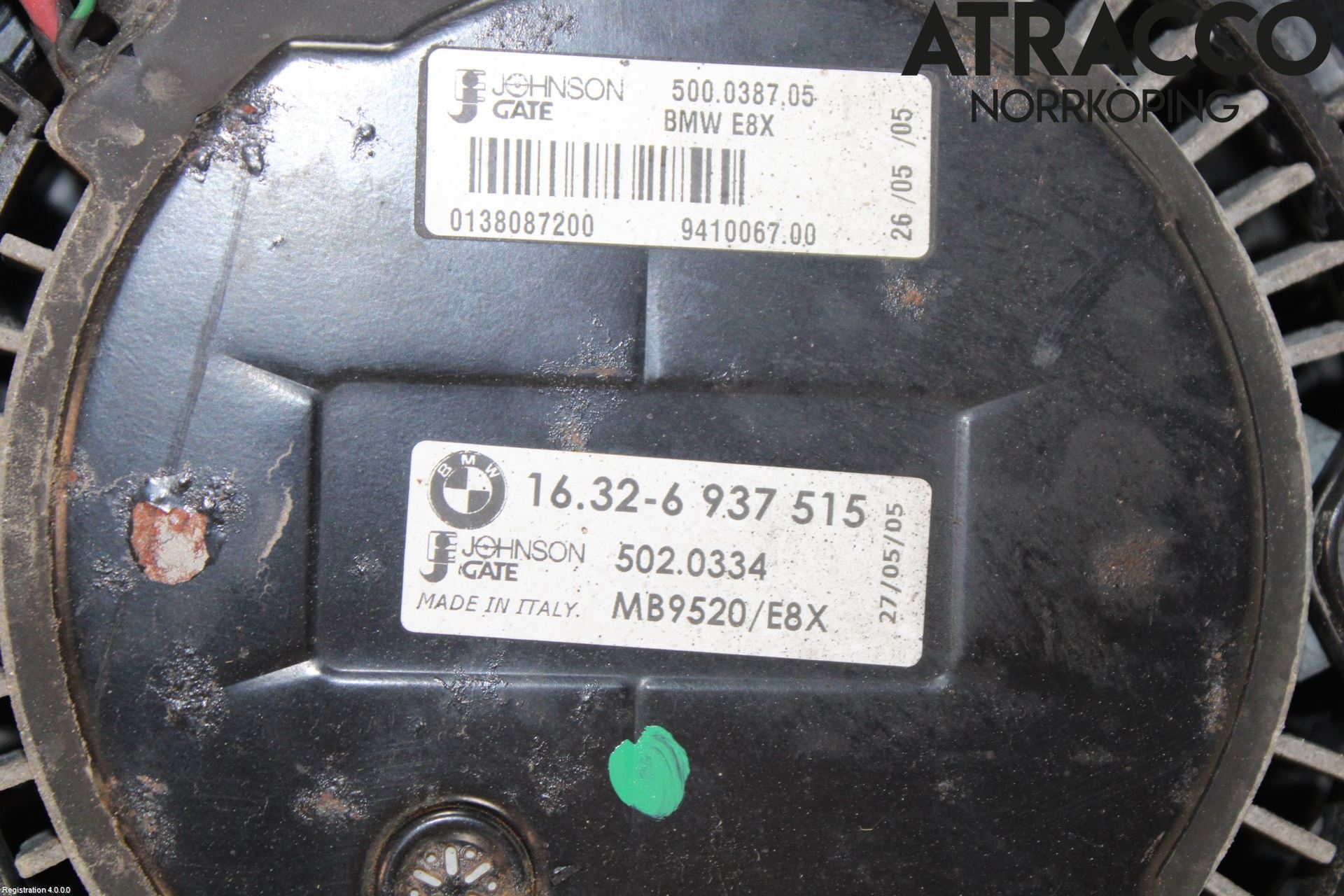 BMW 3 E90/91 SED/TOU 05-12 Kjølevifte Elektrisk