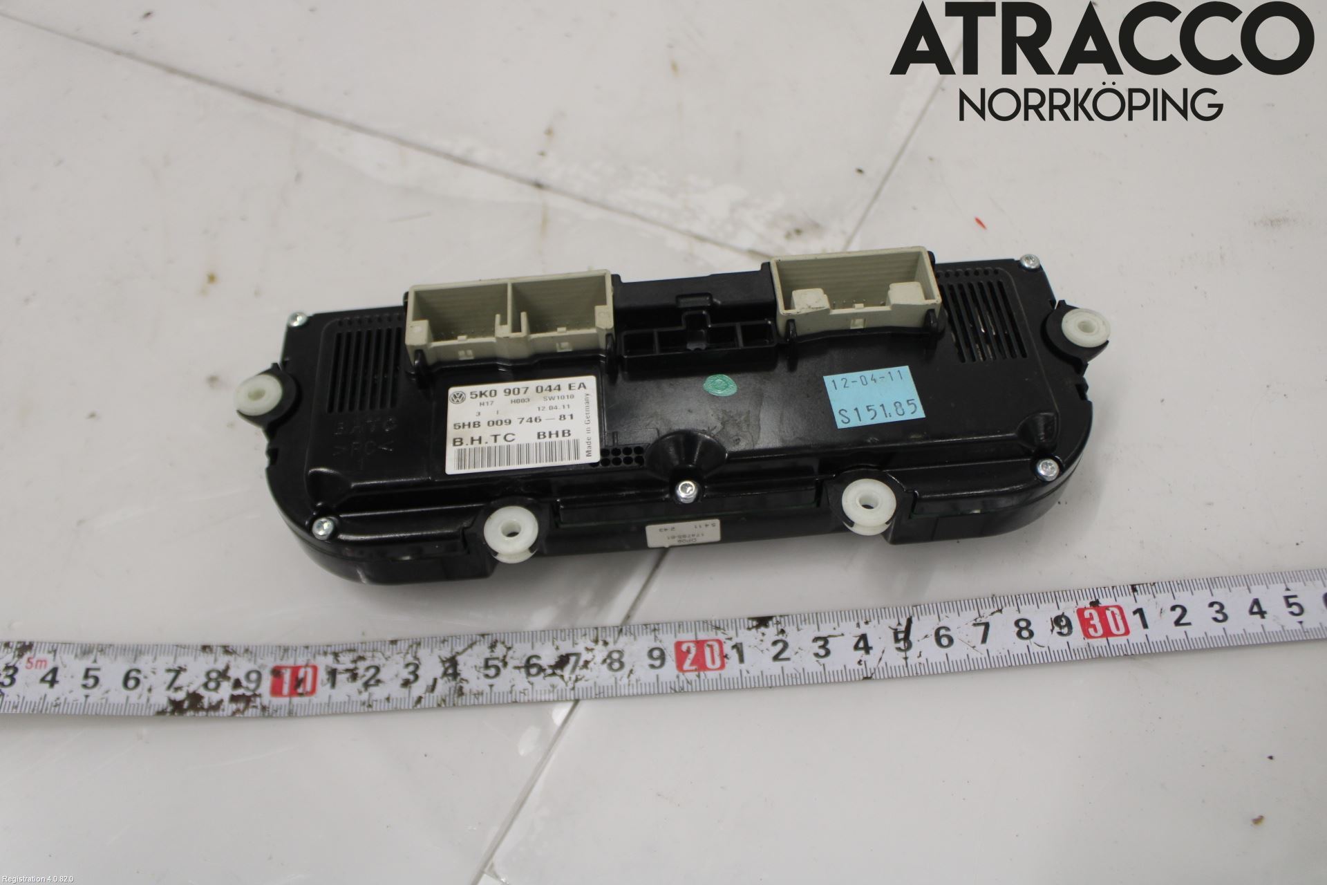 Volkswagen VW PASSAT 11-14 Varmeapparat Panel(Regulering)