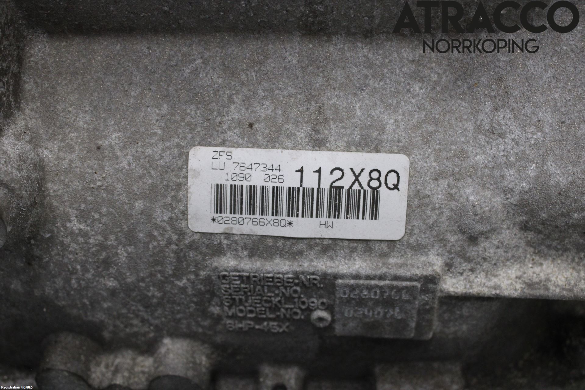BMW 3 F30/F31/F80 12-19 Gearkasse Automat