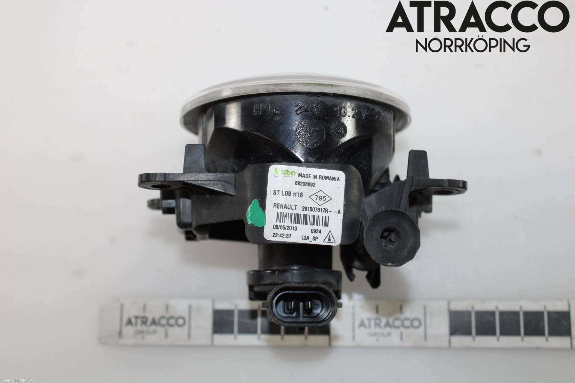 Dacia LODGY 12-18 Frontlykt-Kurve-Tåkelys