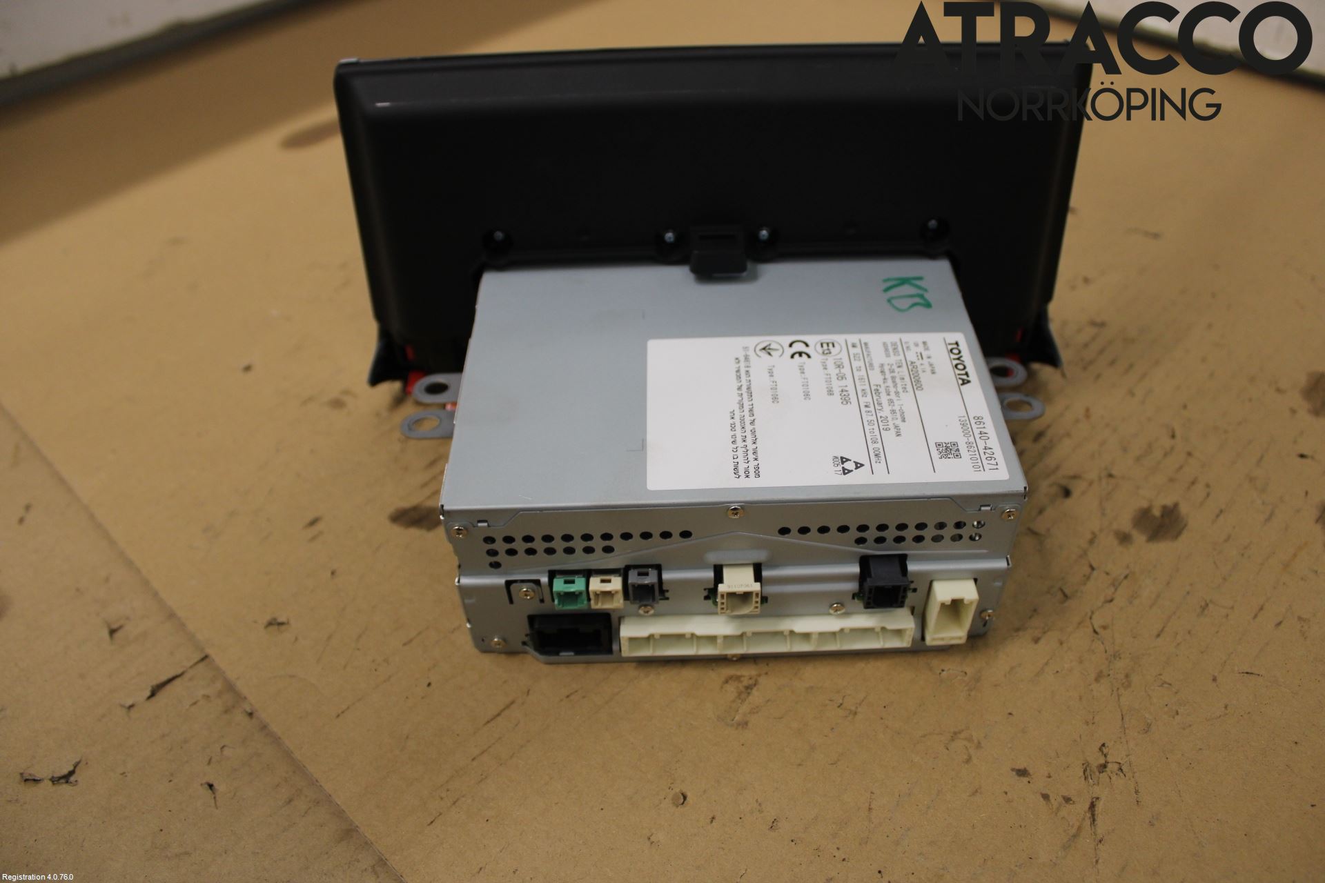 Toyota RAV4 19- Stereo Radio Med Cd