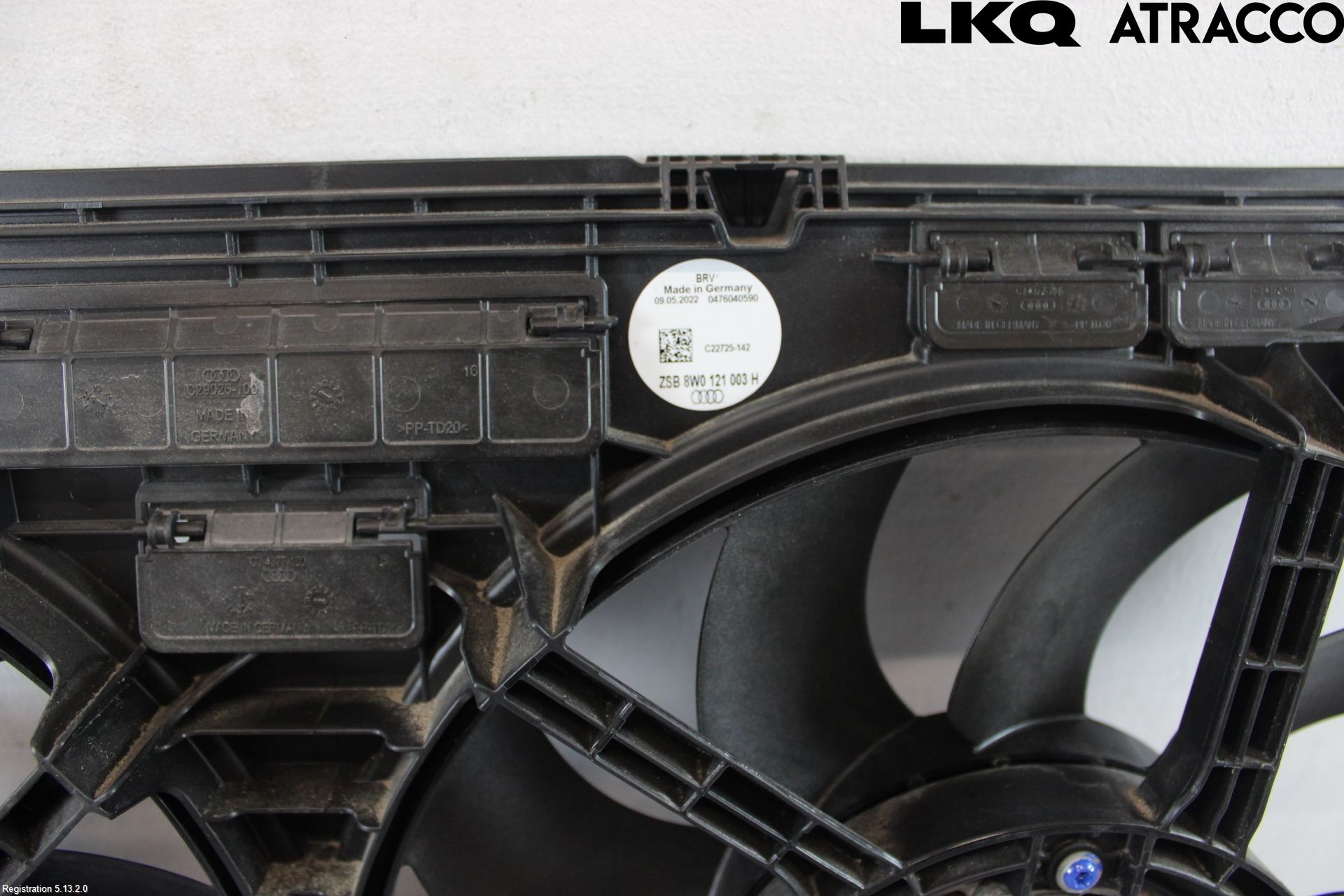 Audi A6 F2/C8 19- Kjølevifte Elektrisk