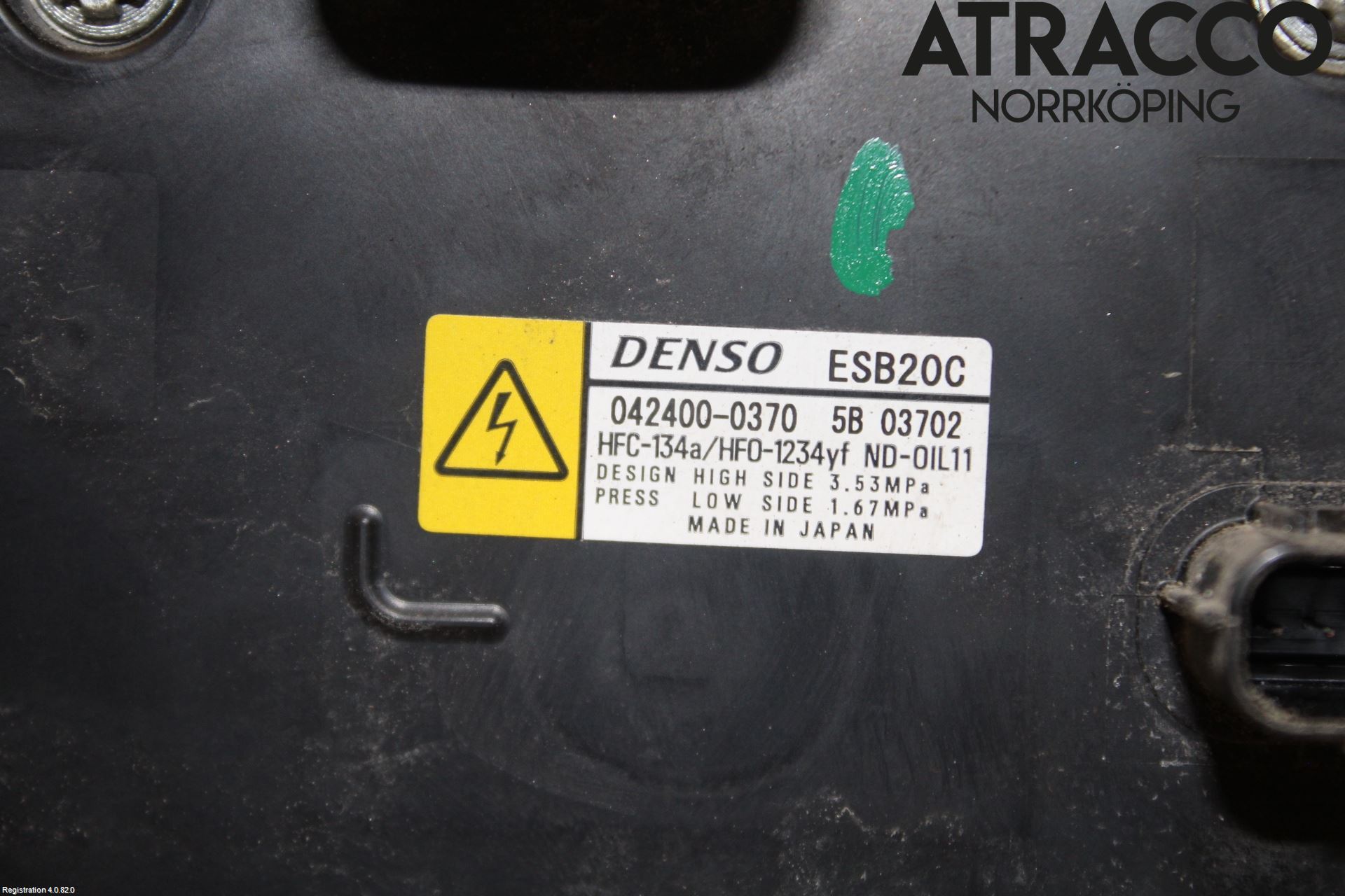Toyota C-HR 16-23 Varme Ac Kompressor