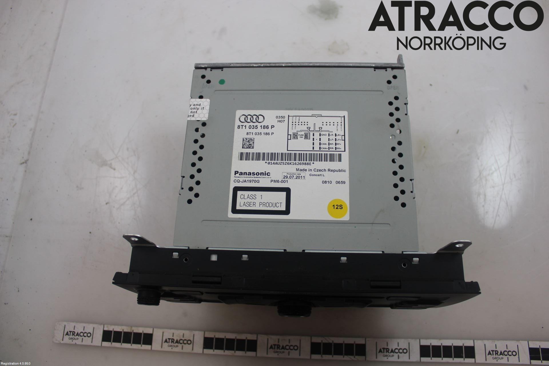 Audi A4/S4 08-11 Stereo Radio Med Cd