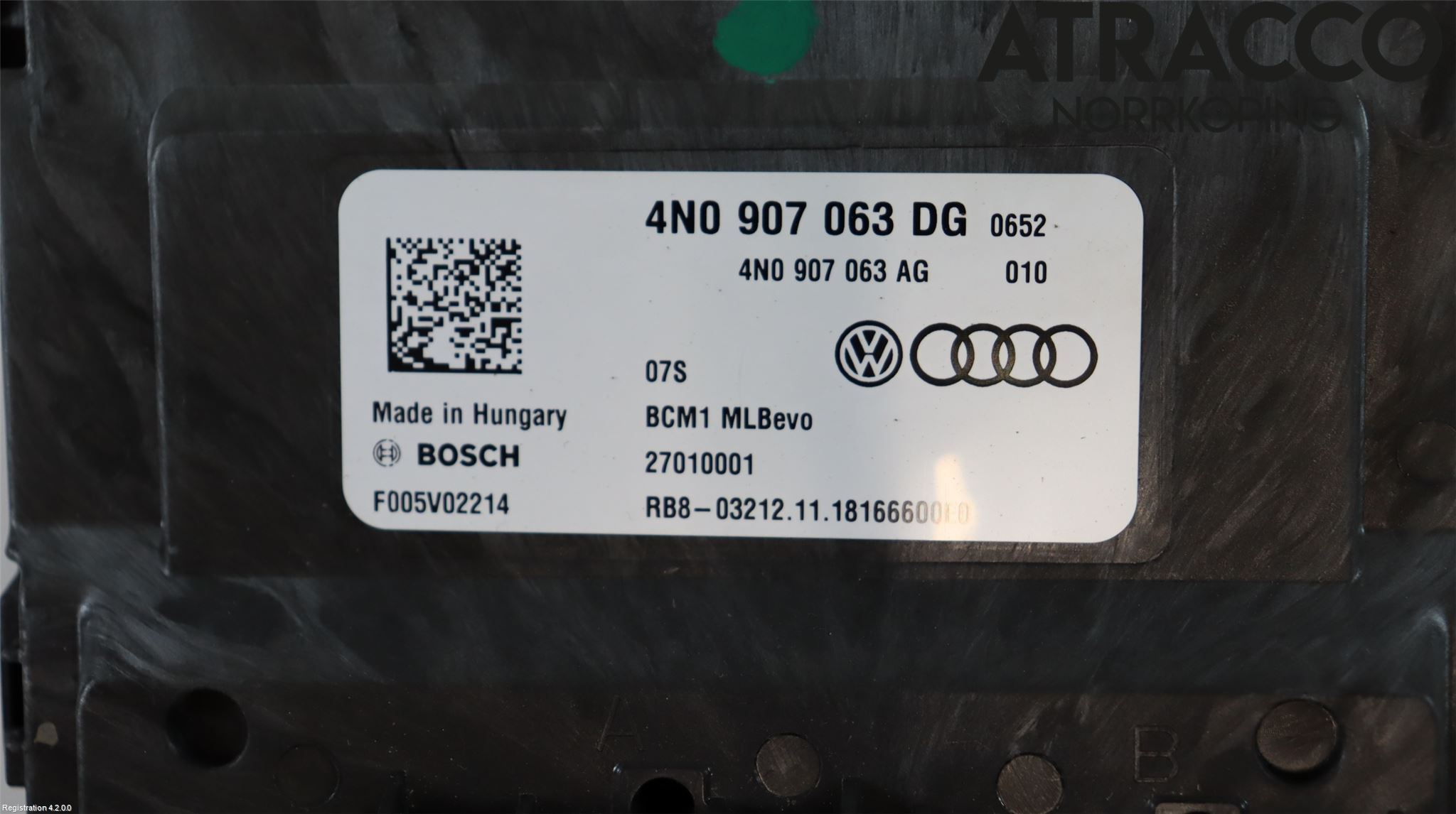 Audi A6 F2/C8 19- Styreenhet Klima