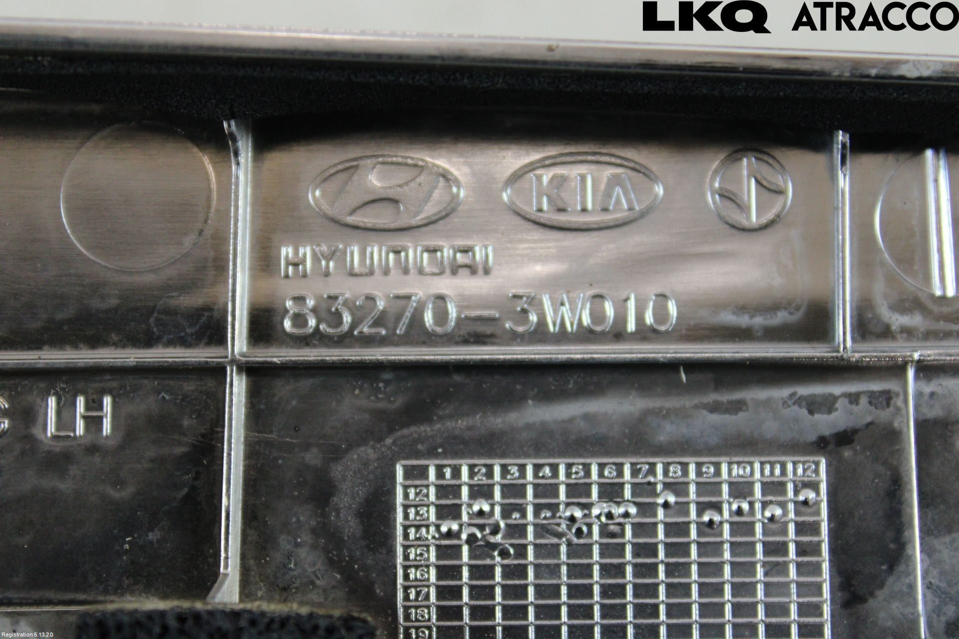 Kia SPORTAGE (SL) 11-15 Dør Dekorlist Vb