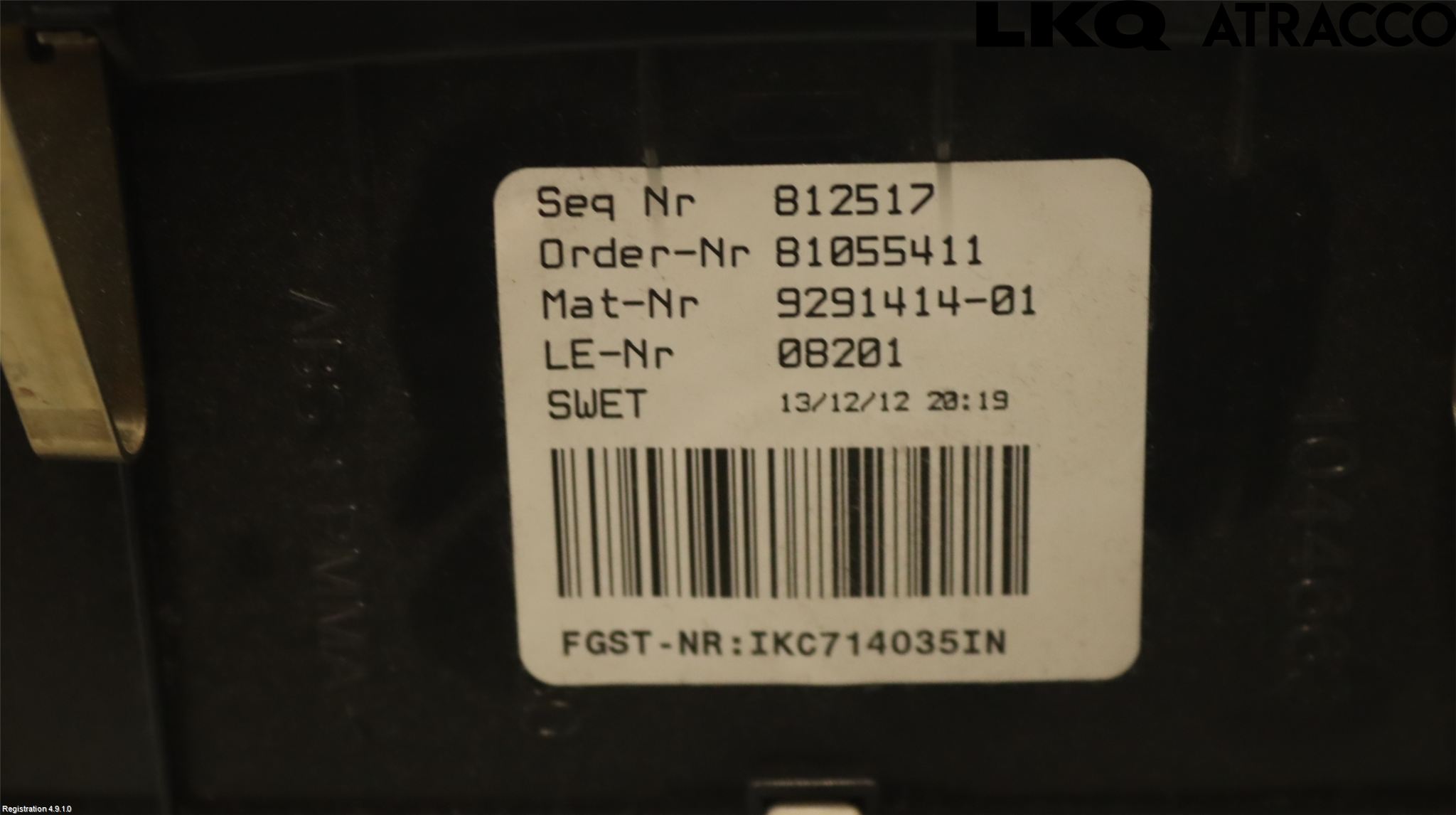 BMW 5 F10/F11/F18 09-17 Instr Kombinert