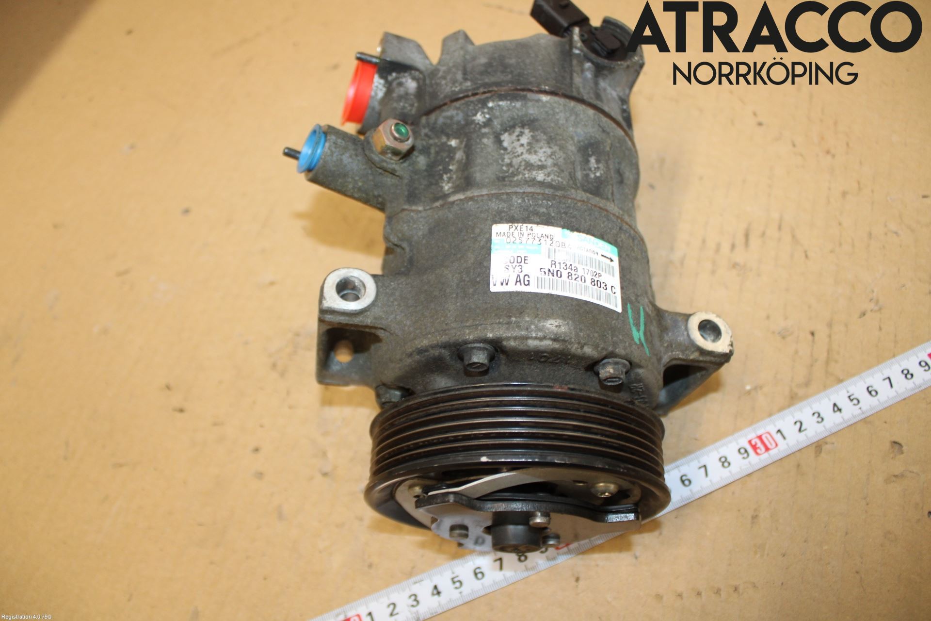 Skoda FABIA 07-14 Varme Ac Kompressor