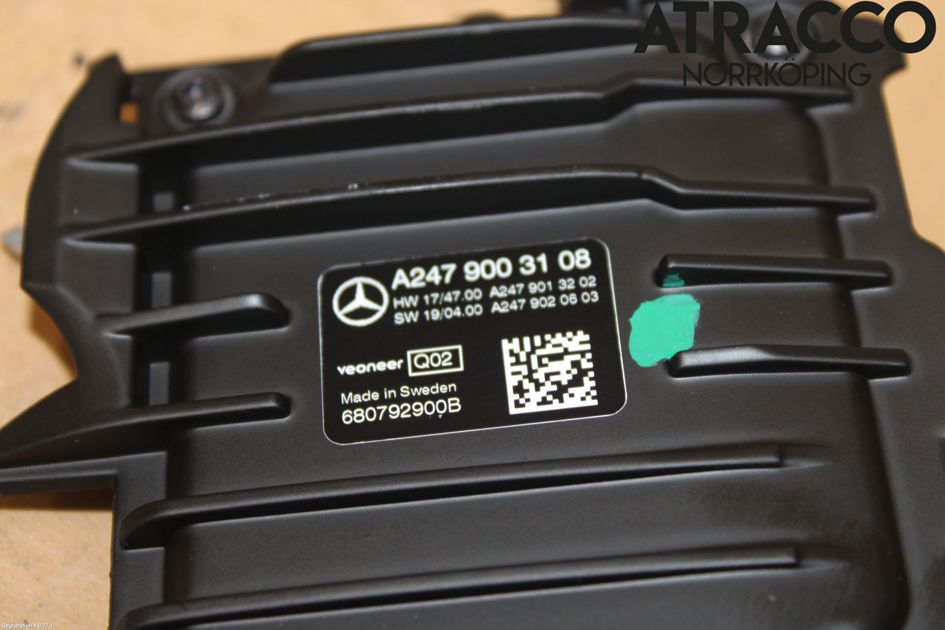 Mercedes-Benz MB A-KLASS (W177) 18- Parkeringshjelp Kamera