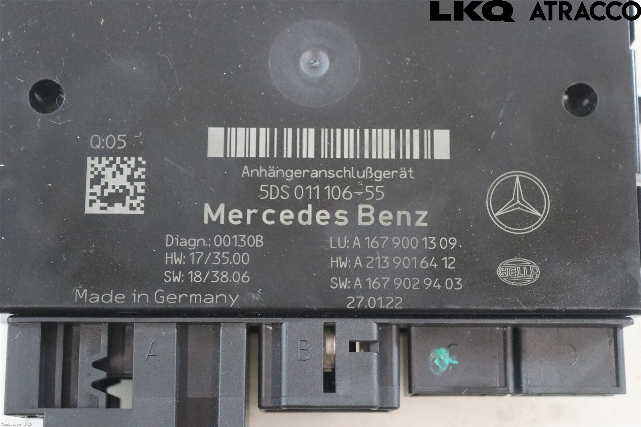 Mercedes-Benz MB GLE-KLASS (W167/V167/C167) 19- Styreenhet Tilhengerfeste