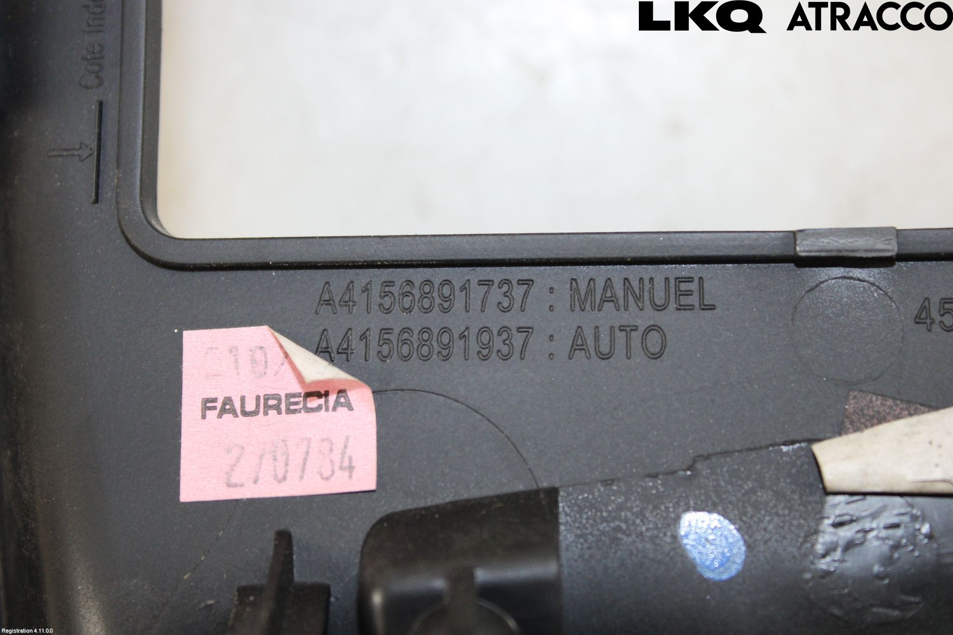Mercedes-Benz MB CITAN (W415) 13-21 Innr Radio Ramme