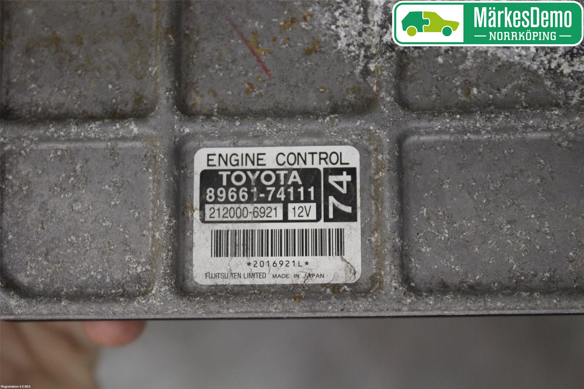 Toyota iQ Styreenhet Innsprøytning