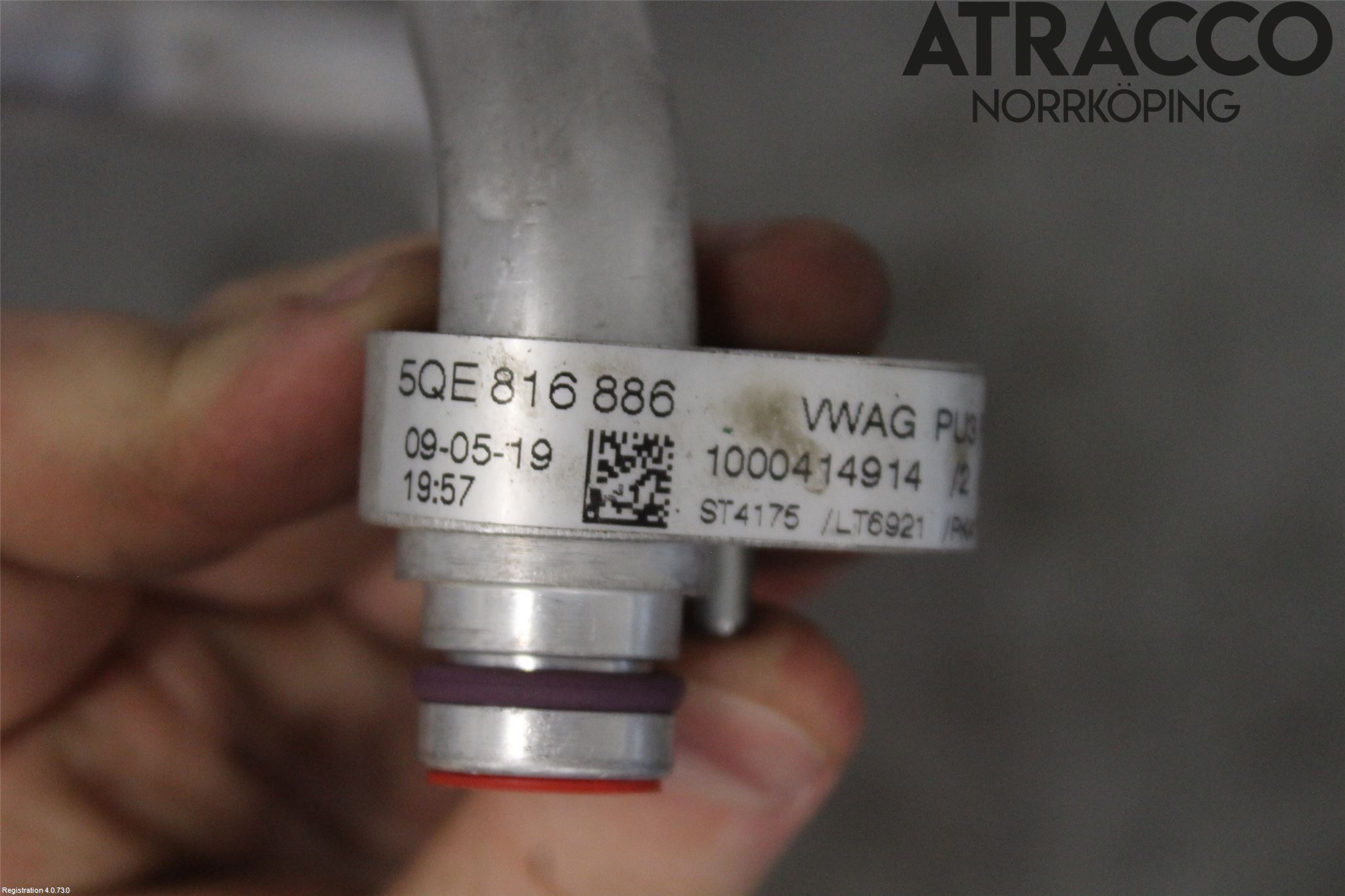 Volkswagen VW GOLF / E-GOLF VII 13-20 Varme Ac Slange - Rør
