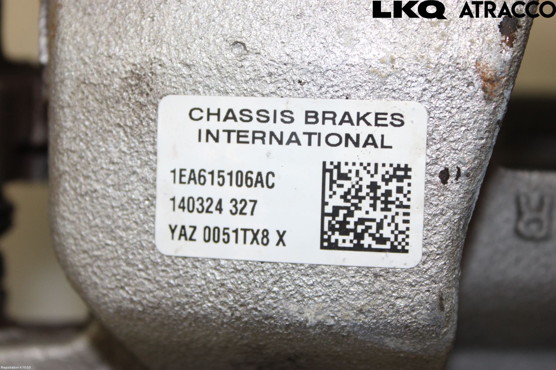 Volkswagen VW ID.4 21- Bremsecaliper Foran Høyre
