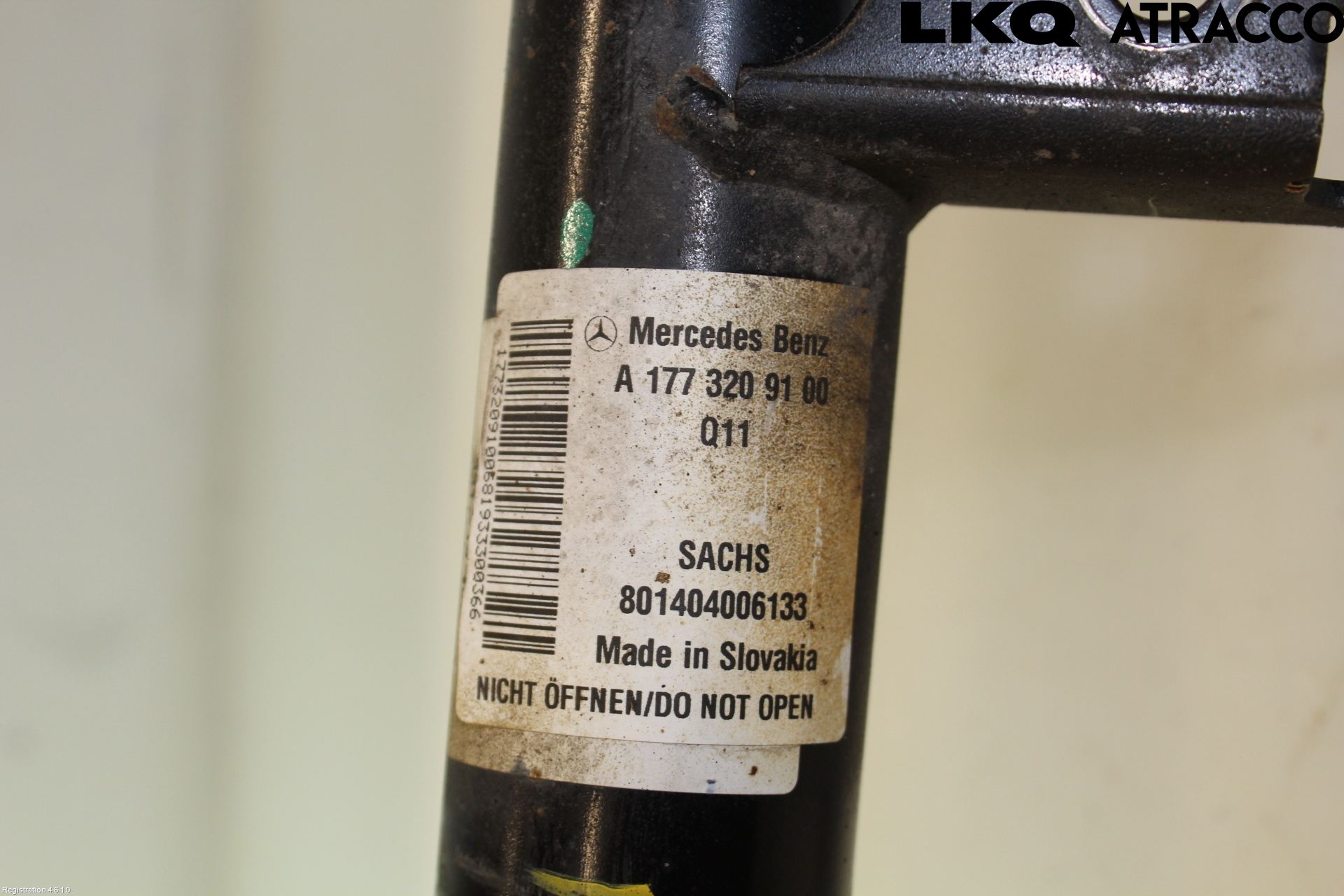 Mercedes-Benz MB B-KLASS (W247) 19- Fjærbein Foran Venstre
