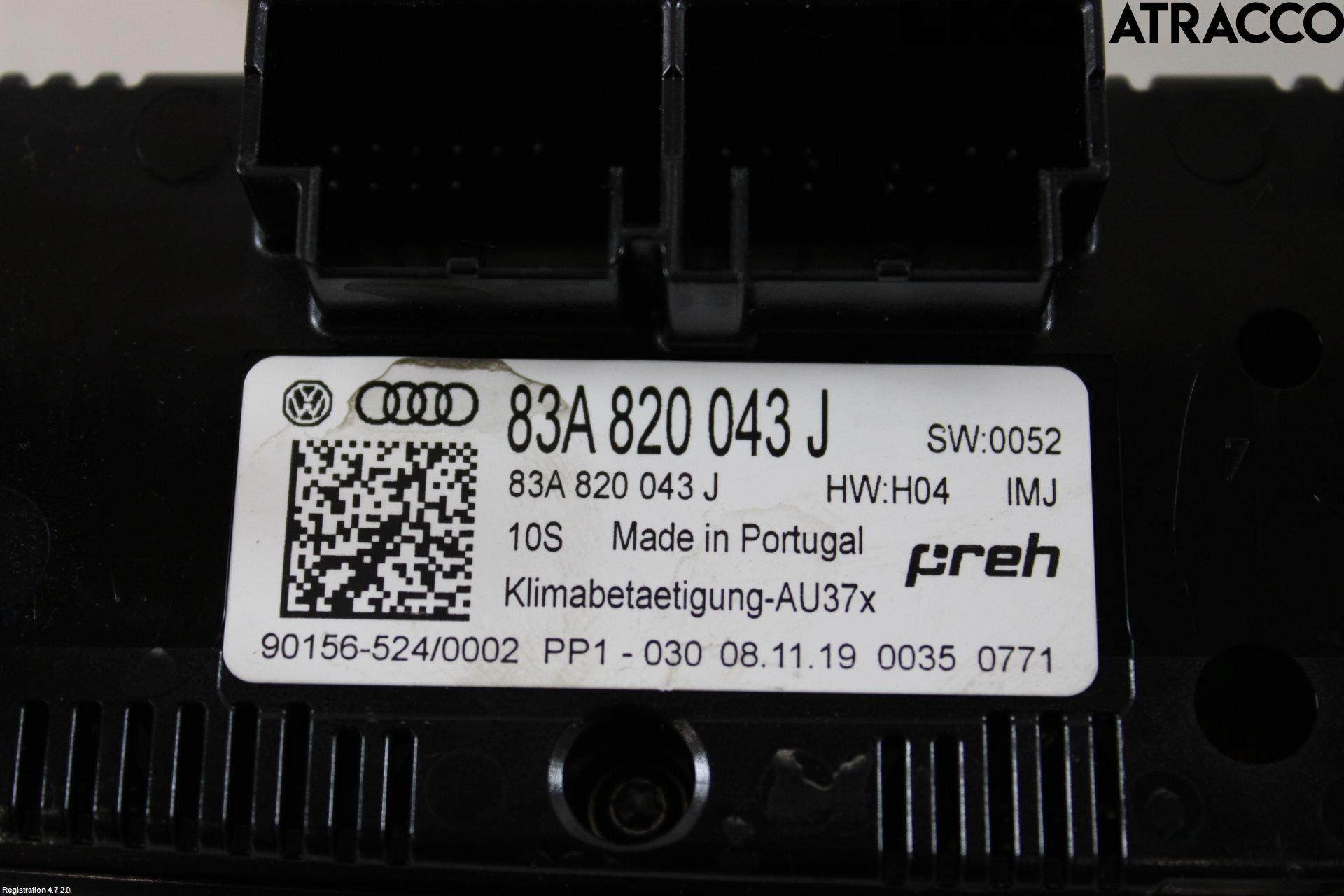 Audi Q3 F3 19- Varmeapparat Panel(Regulering)