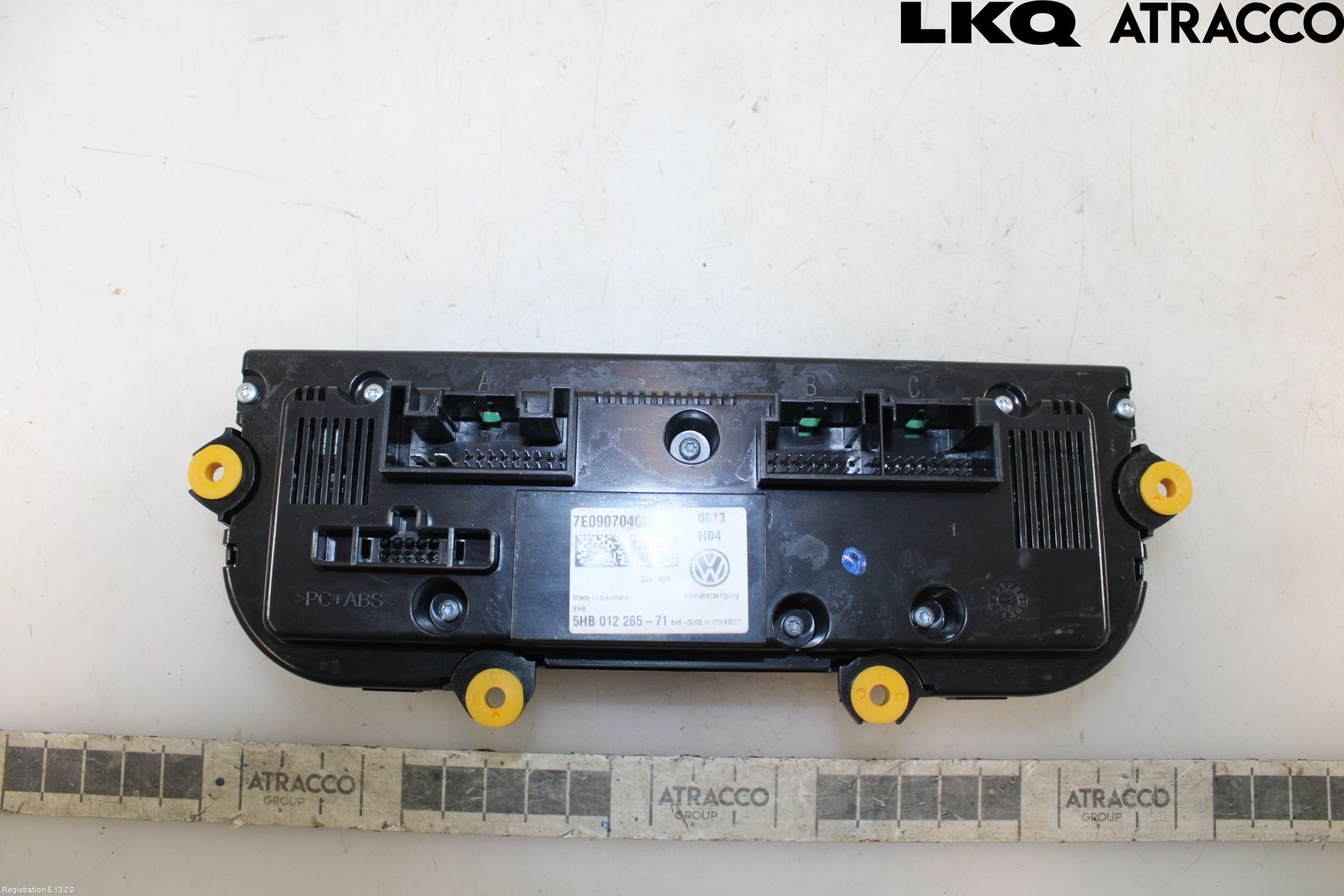 Volkswagen VW TRANSP/CARAVELLE (T6) 16-22 Varmeapparat Panel(Regulering)