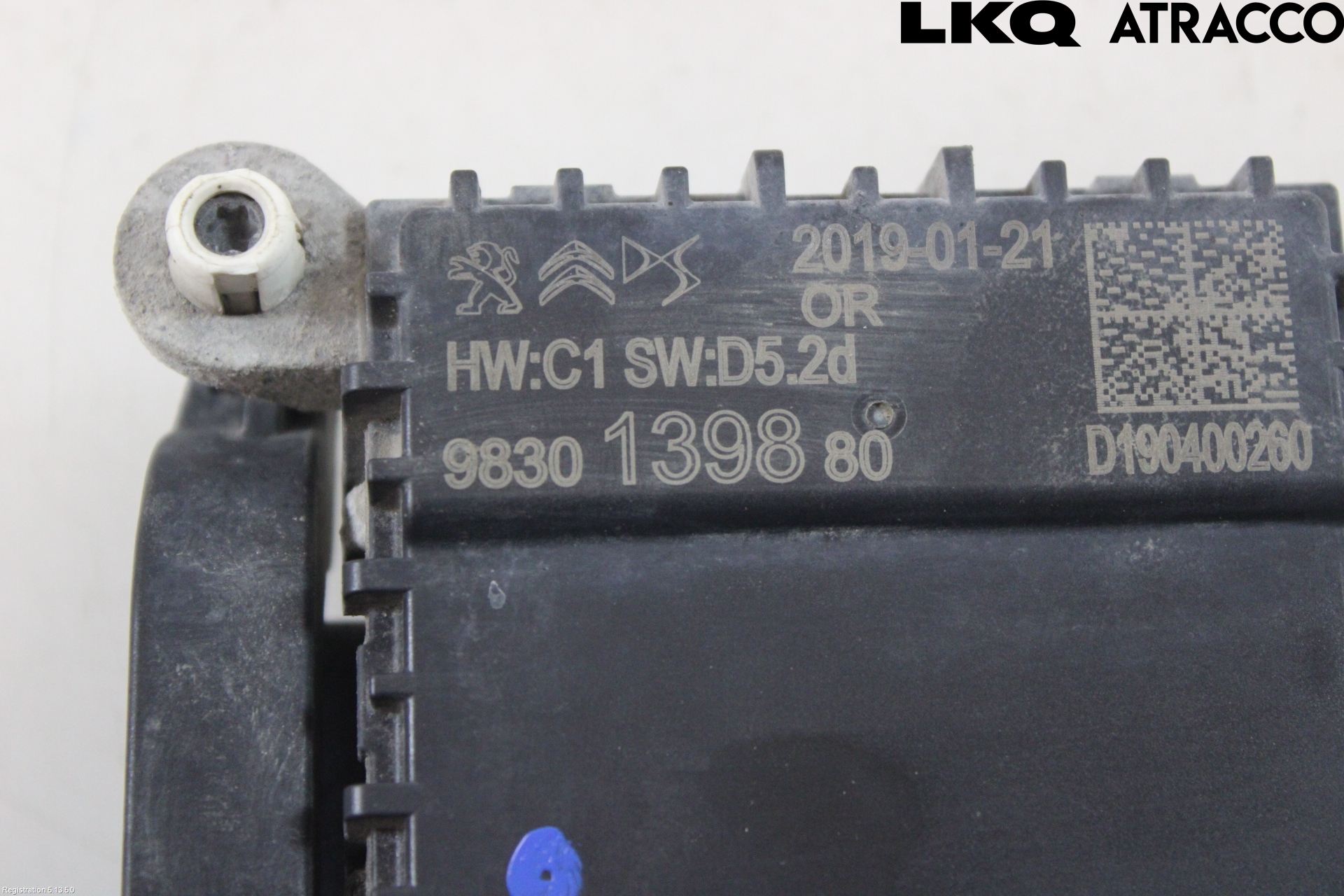 Citroen DS 7 CROSSBACK 19-23 Sensor Kollisjonsbeskyttelse