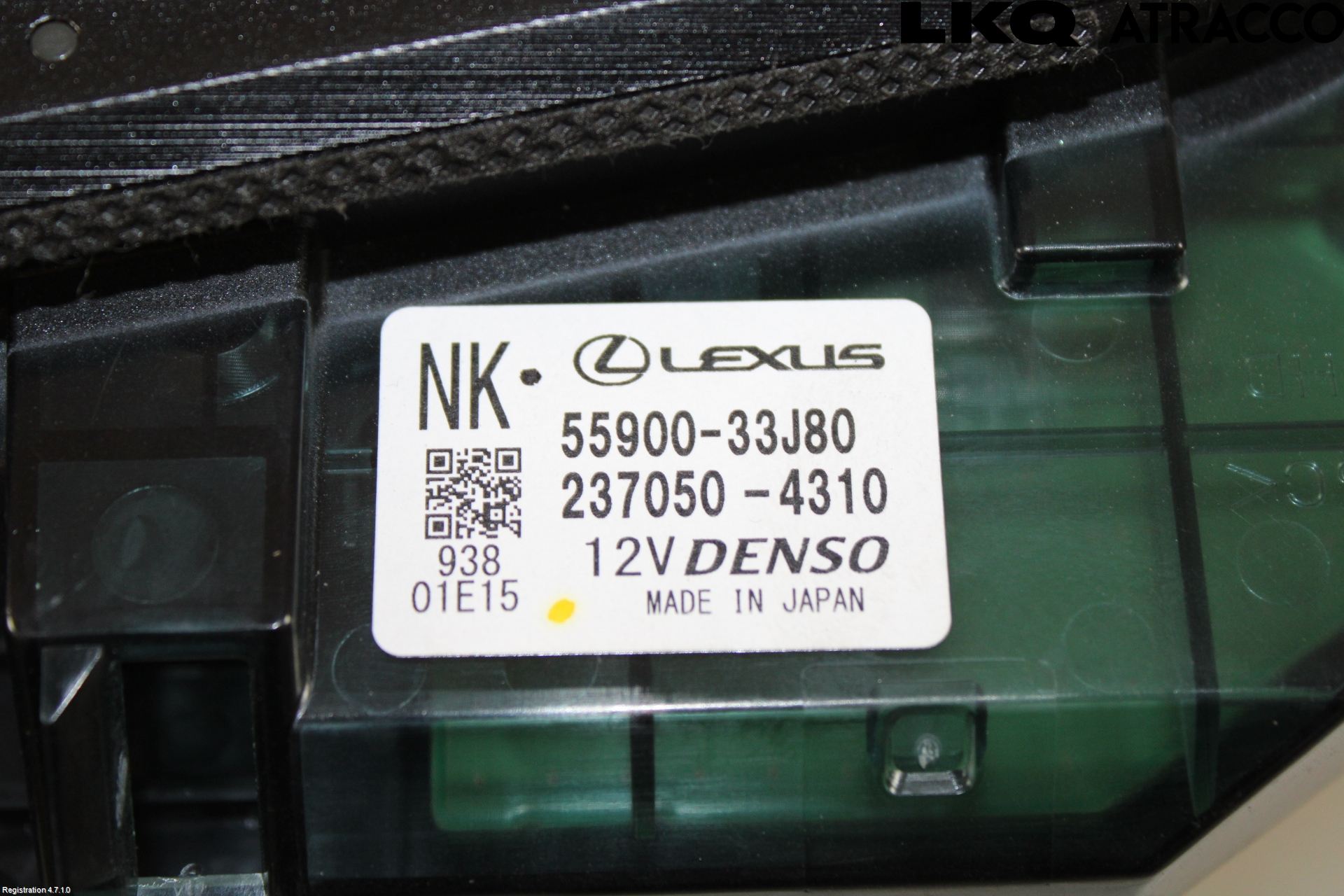 Lexus ES 250/300/330 Varmeapparat Panel(Regulering)