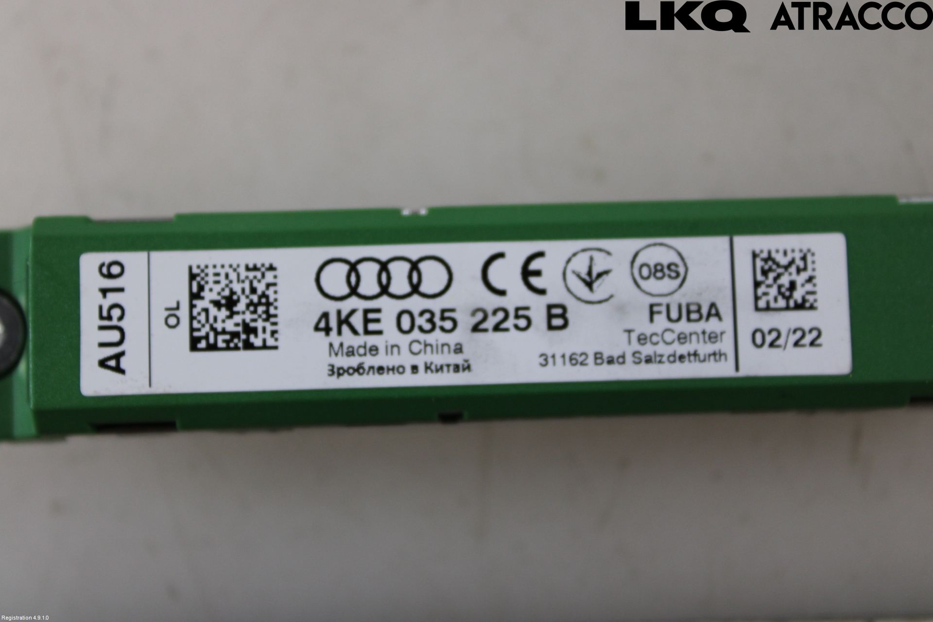 Audi E-TRON, S GE 19- Stereo Antenneforsterker