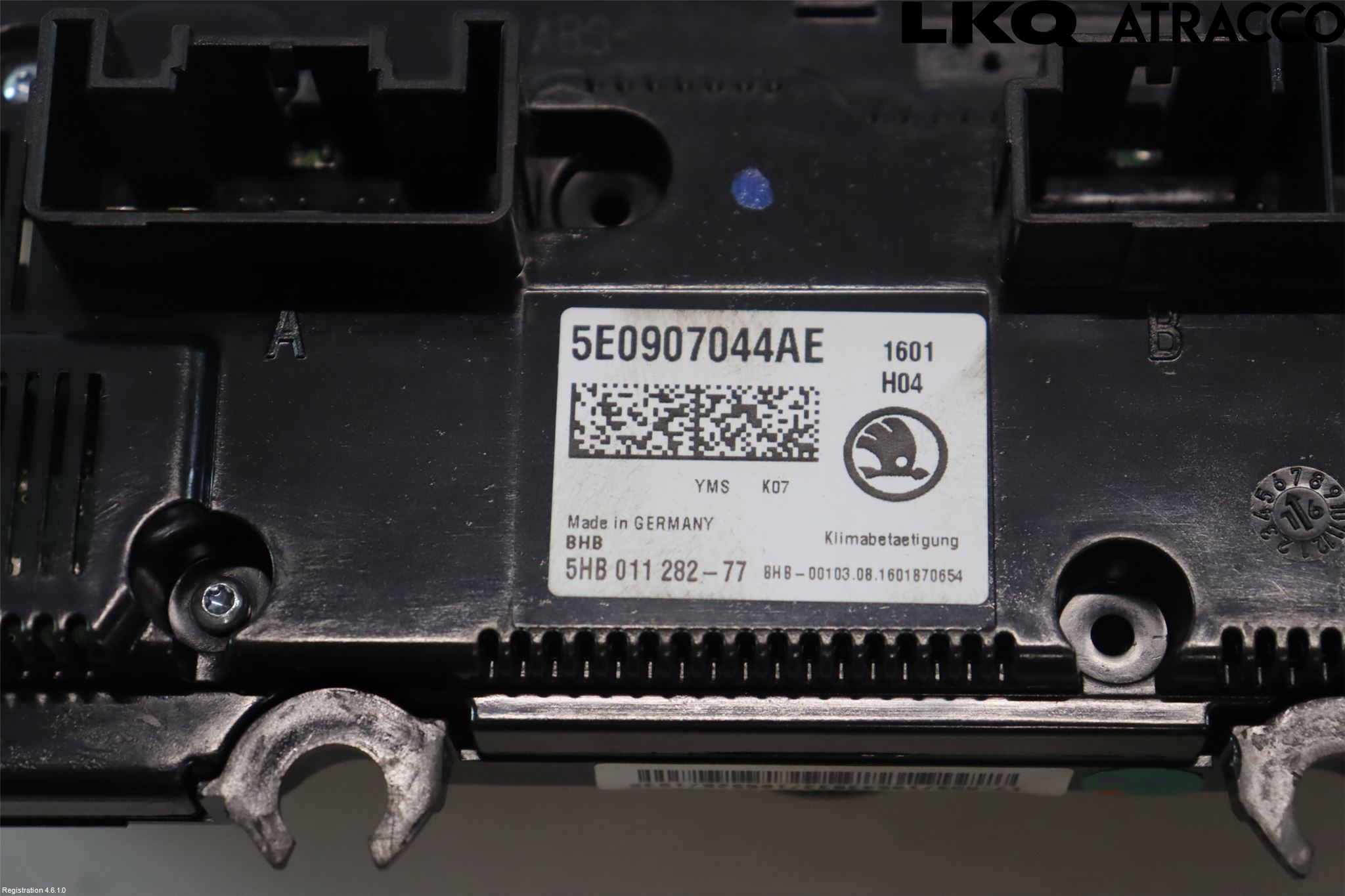 Skoda OCTAVIA (5E) 13-20 Varmeapparat Panel(Regulering)