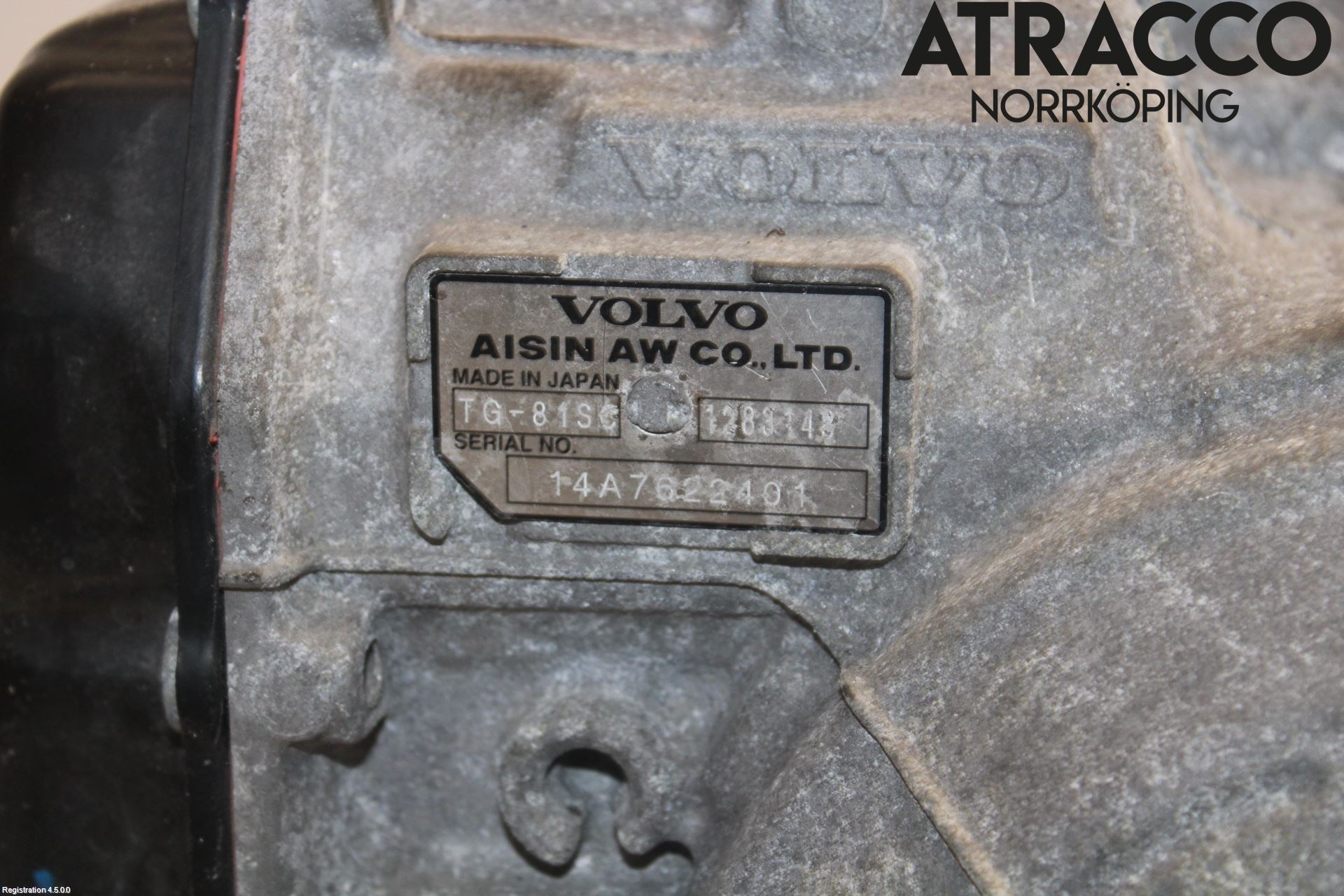 Volvo V60 14-18 Gearkasse Automat