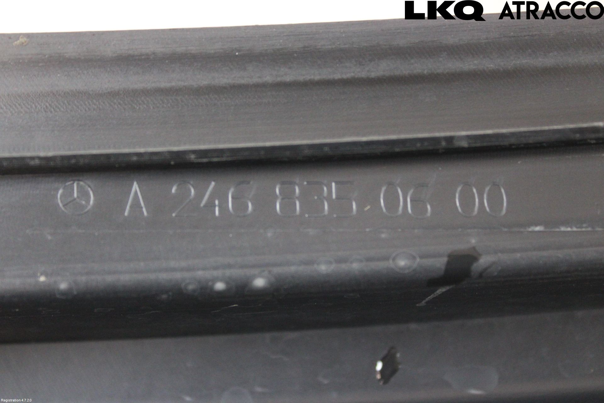 Mercedes-Benz MB B-KLASS (W246/W242) 12-19 Visker Deksel-Grill-Under Frr