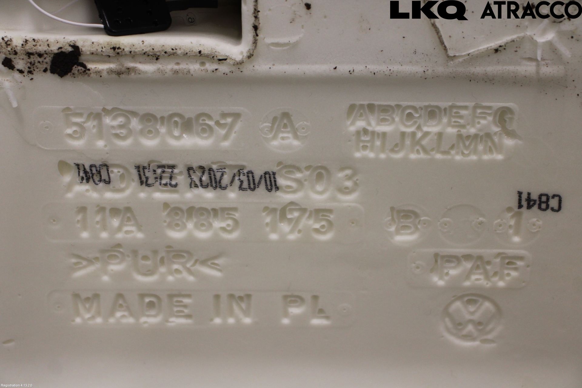 Volkswagen VW ID.5 22- Innr Sete Bak Sittepute