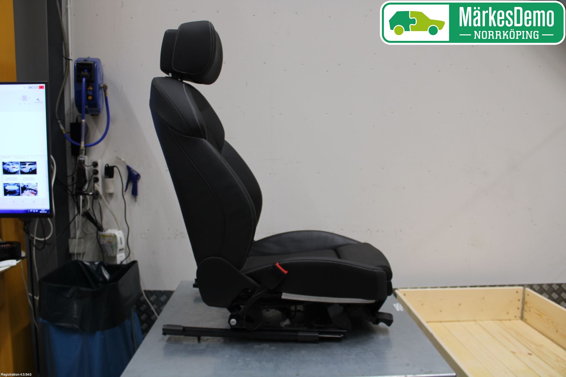 Audi A6/S6 4G 11-18 Innr Sete Foran Venstre