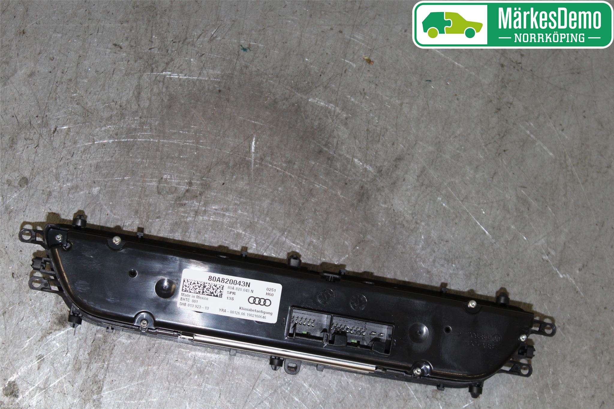 Audi Q5/SQ5 17- Varmeapparat Panel(Regulering)