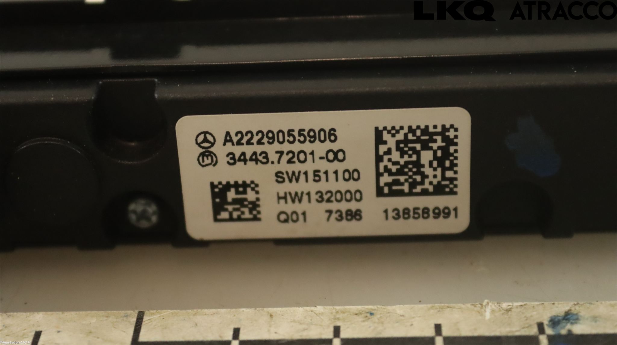 Mercedes-Benz MB S-KLASS (W222) 13-20 Bryter Multifunksjon