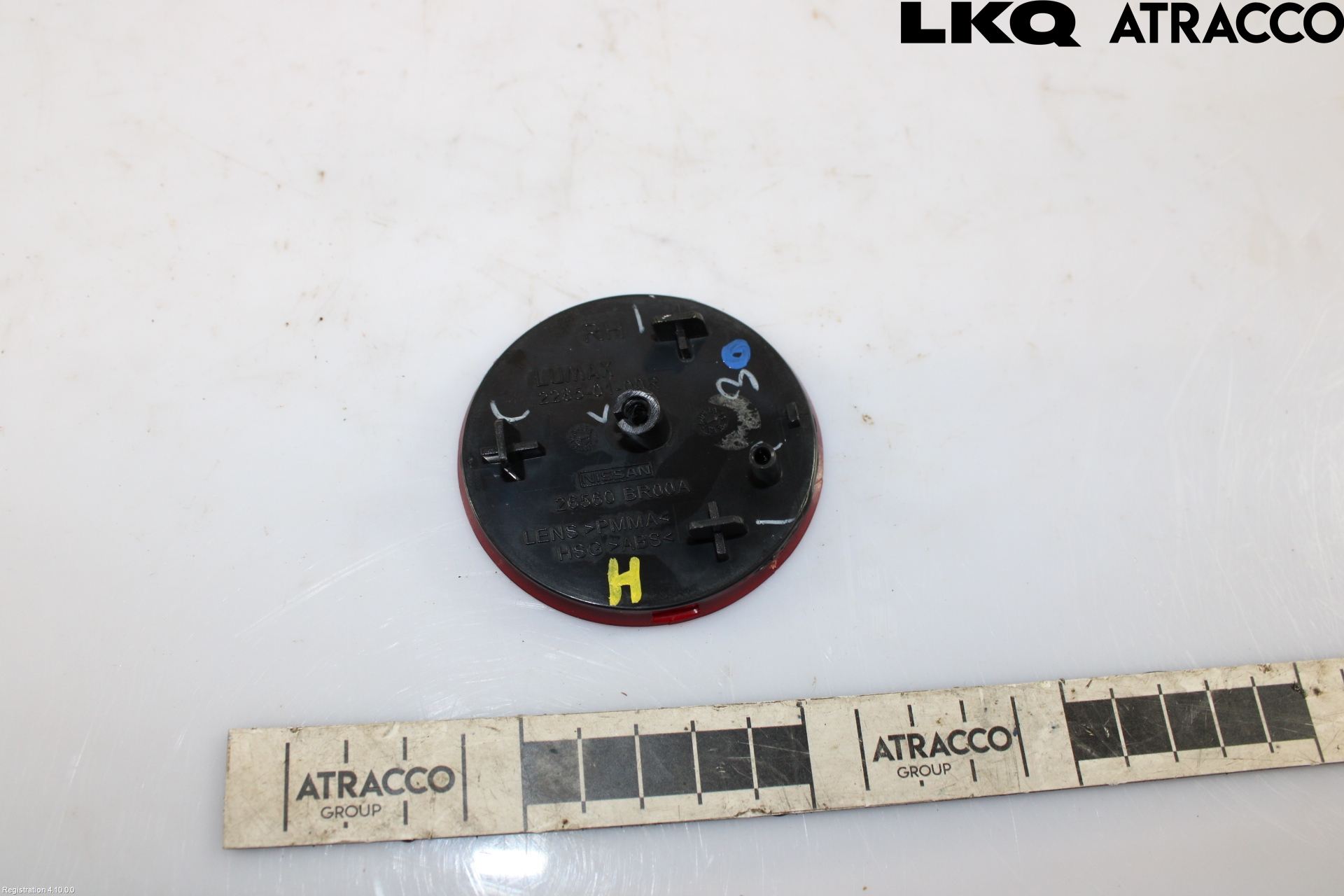 Nissan QASHQAI 10-14 Refleks Bak