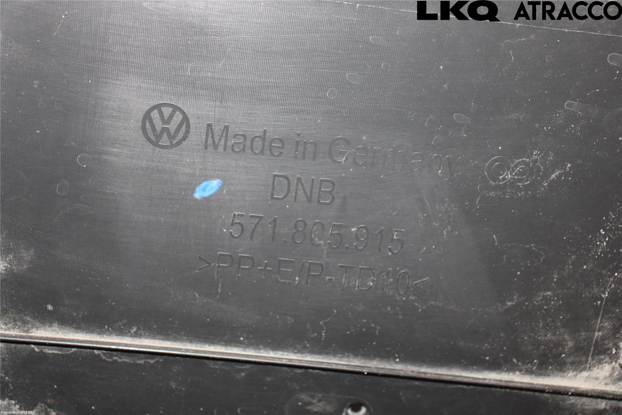 Volkswagen VW TIGUAN 24- Bunnplate U Motor-Gear-Dørk