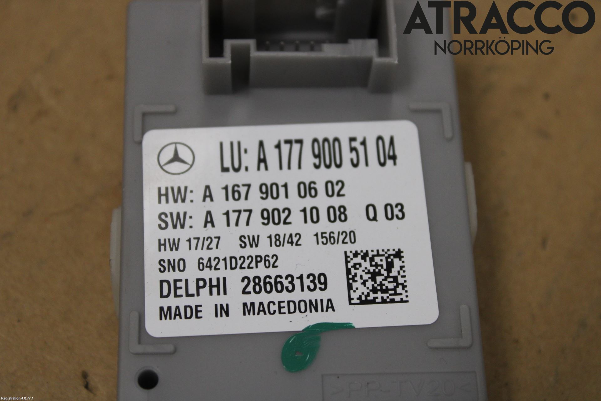 Mercedes-Benz MB A-KLASS (W177) 18- Styreenhet Øvrig