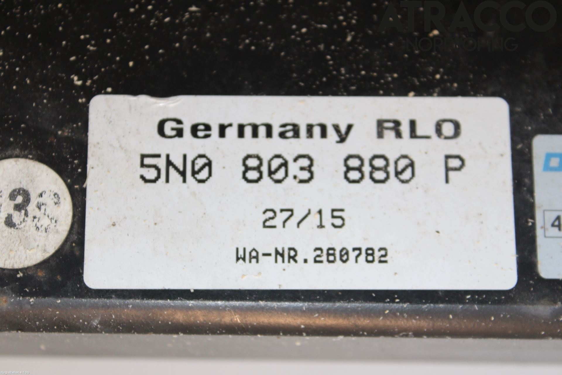 Volkswagen VW TIGUAN 07-16 Tilhengerfeste