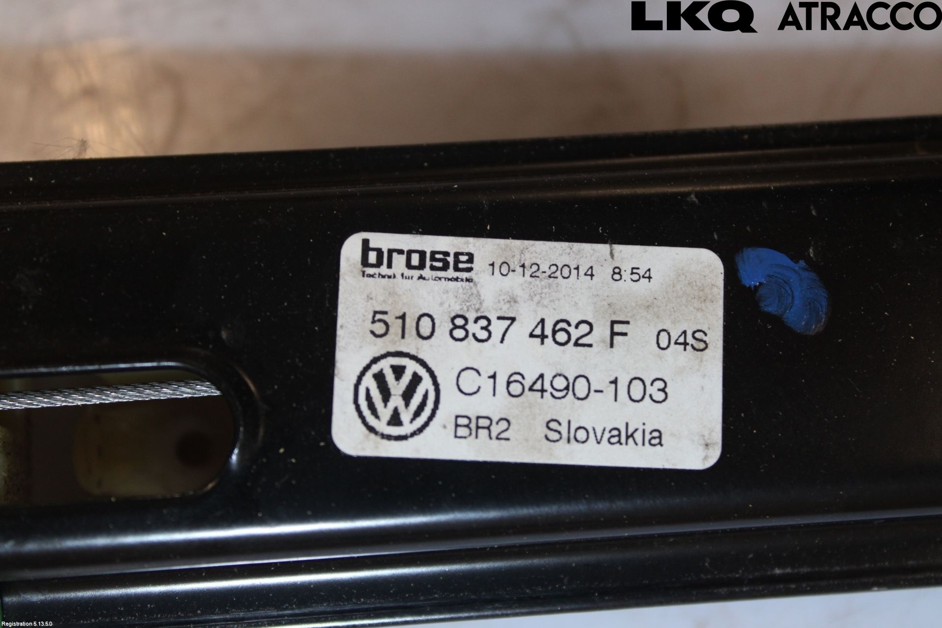 Volkswagen VW GOLF SPORTSVAN 15-20 Vindusheis El Komp