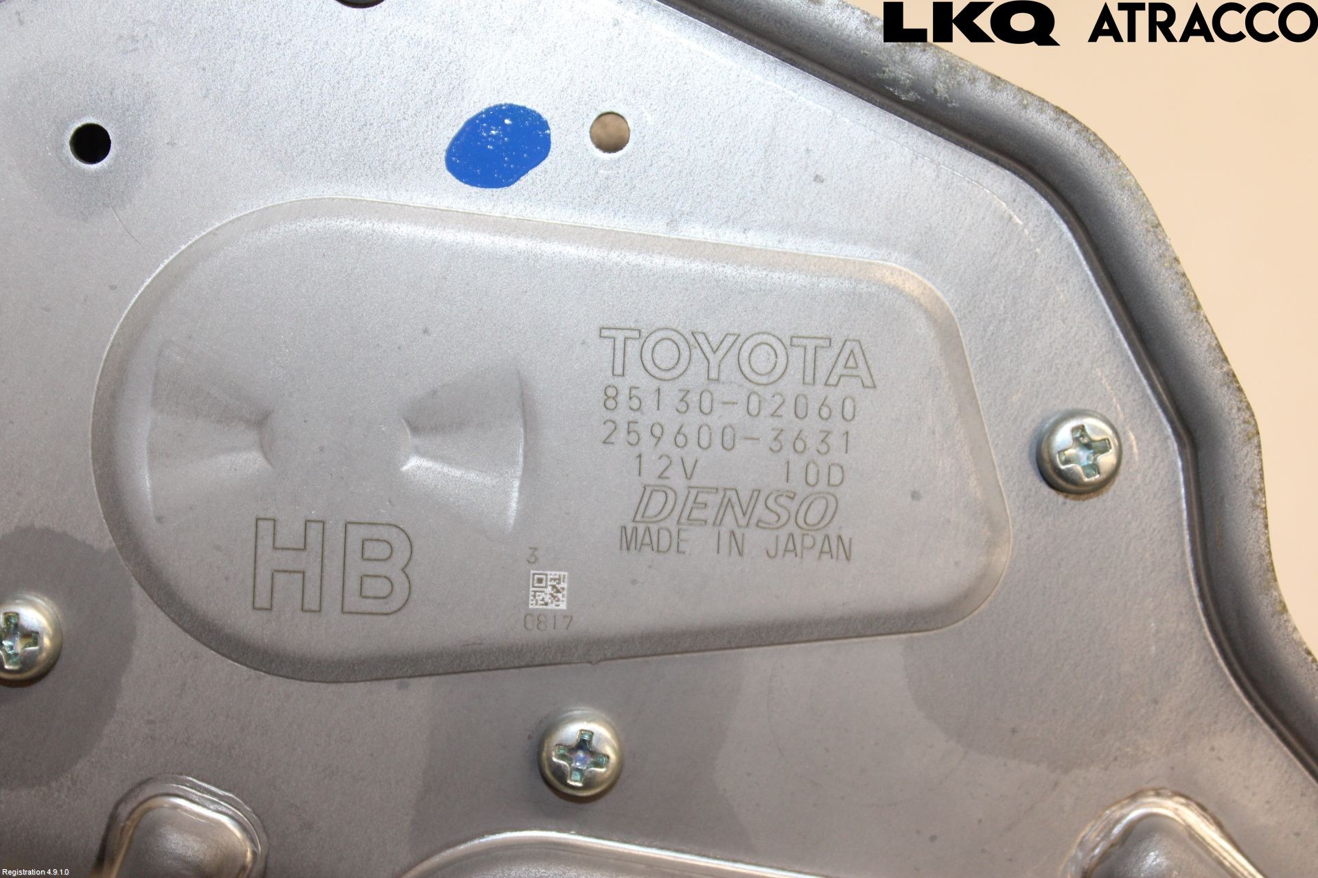 Toyota COROLLA 19- Viskermotor Bakluke
