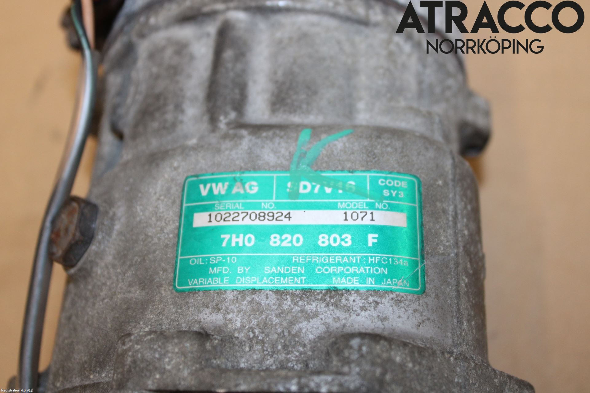 Volkswagen VW CADDY      04-10 Varme Ac Kompressor