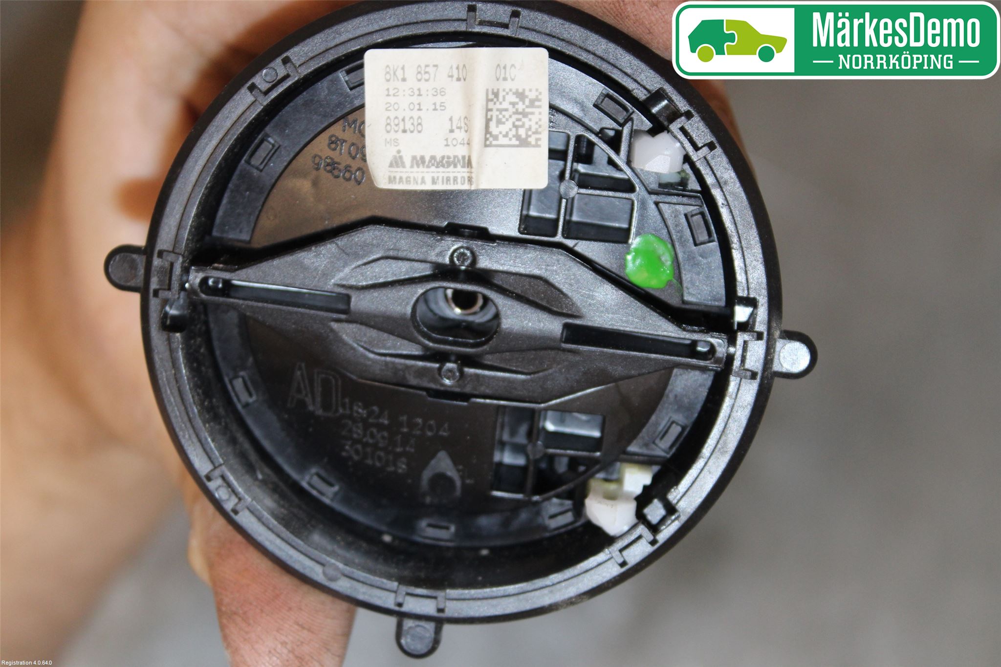 Audi A4 ALLROAD 09-16 Speil Regulering Motor