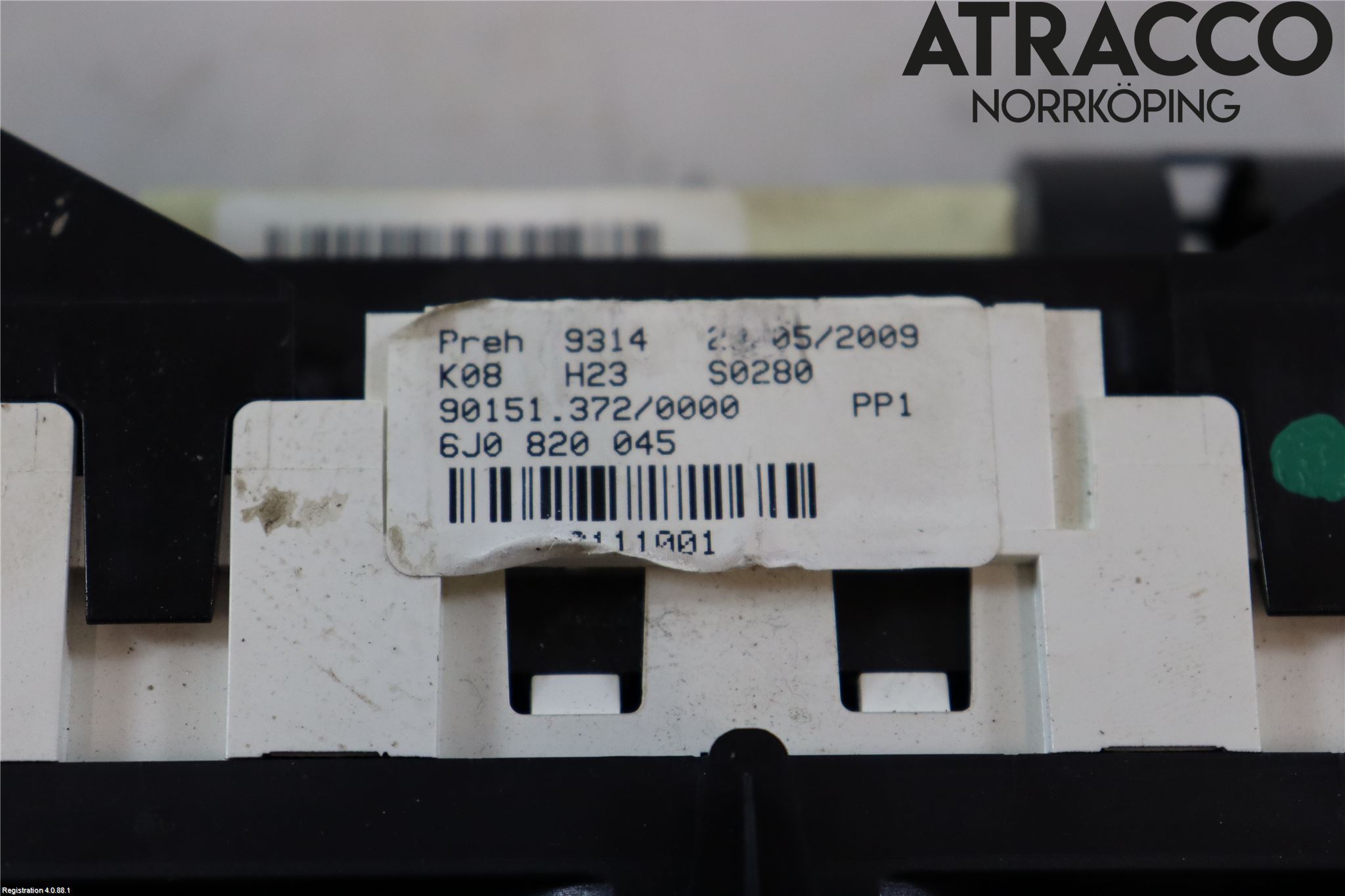 Seat IBIZA IV 08-16 Varmeapparat Panel(Regulering)
