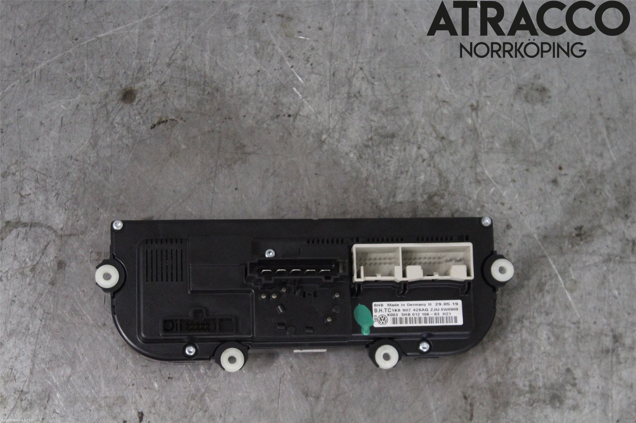 Volkswagen VW CADDY 16-20 Varmeapparat Panel(Regulering)
