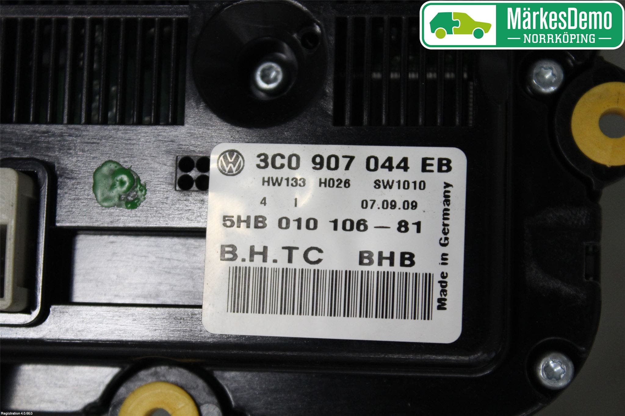 Volkswagen VW PASSAT 05-11 Varmeapparat Panel(Regulering)