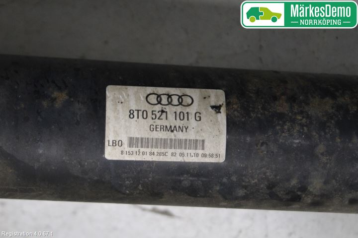 Audi A5 07-16 Mellomaksel Kompl