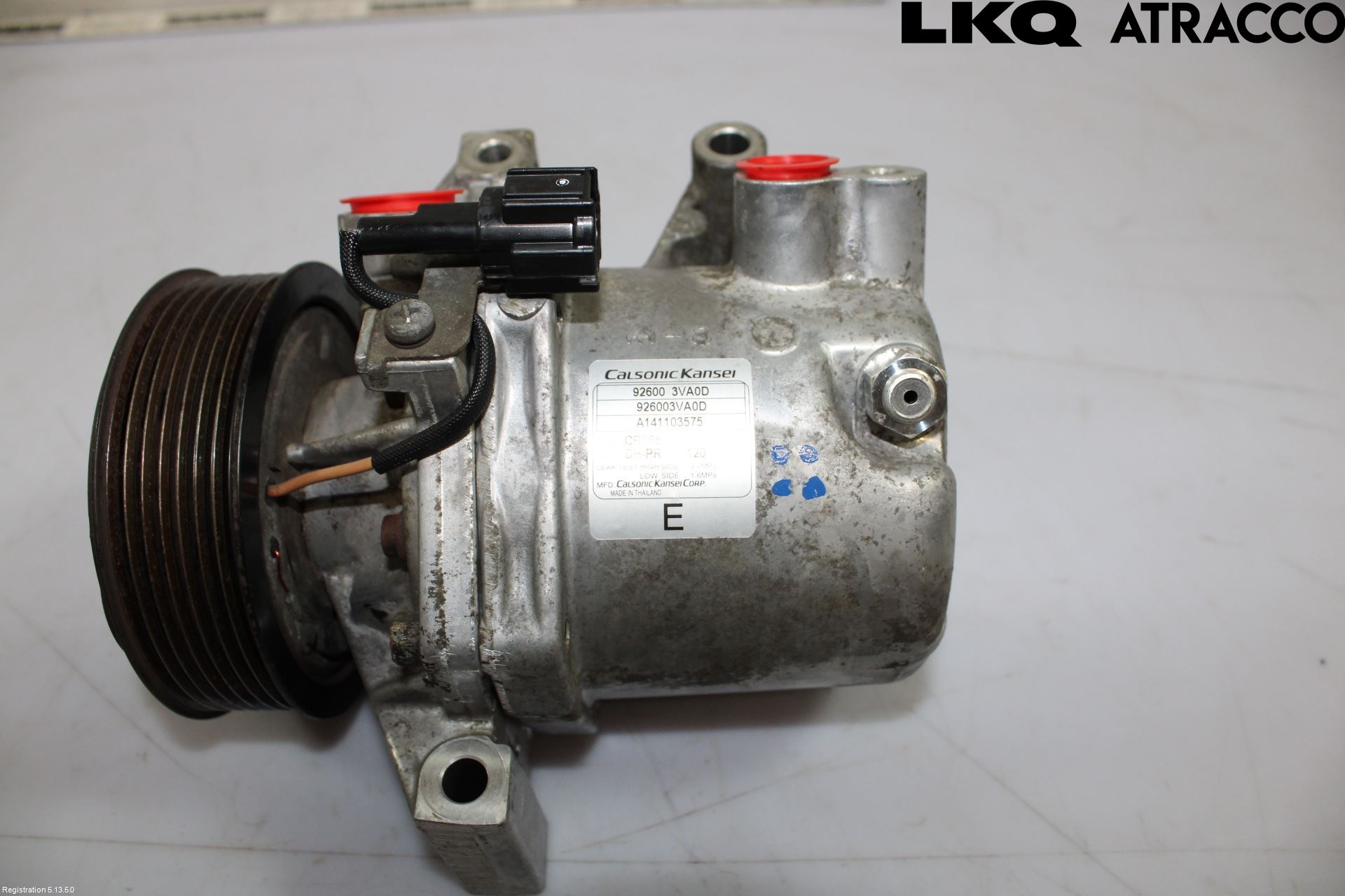 Nissan MICRA 11-16 Varme Ac Kompressor